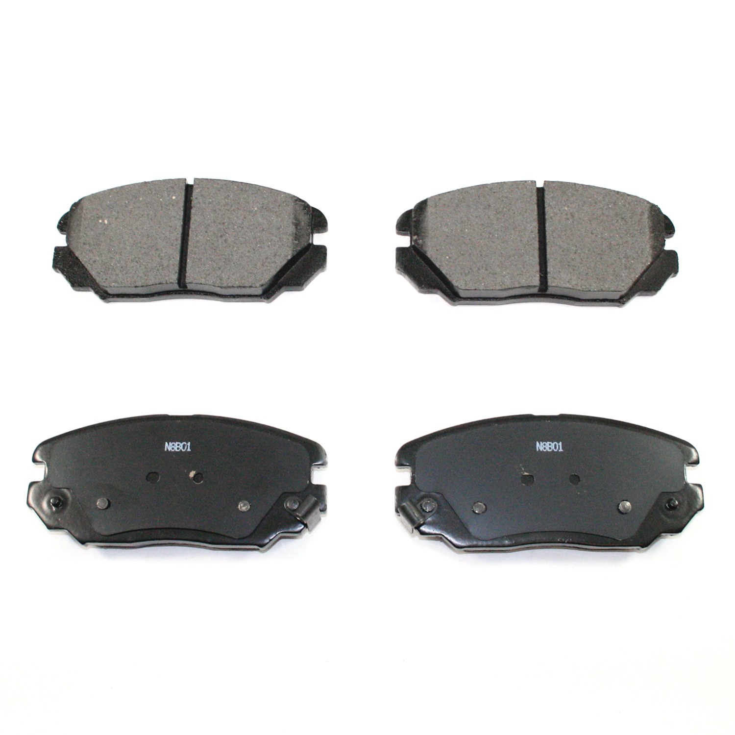 Shimmed, slotted and chamfered for maximum performance (where applicable)