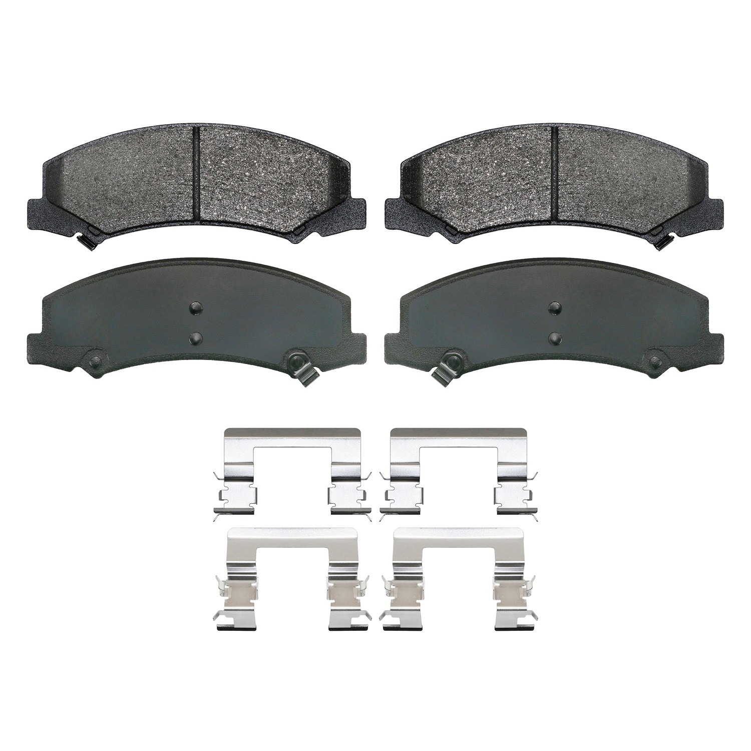 Shimmed, slotted and chamfered for maximum performance (where applicable)