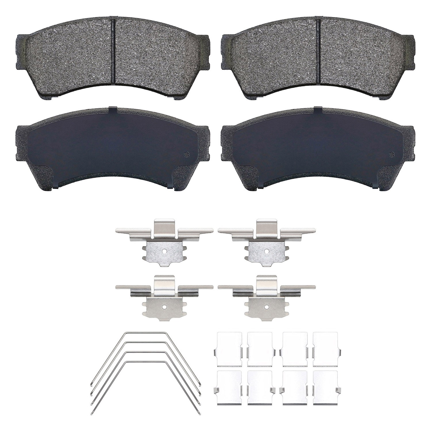 Shimmed, slotted and chamfered for maximum performance (where applicable)
