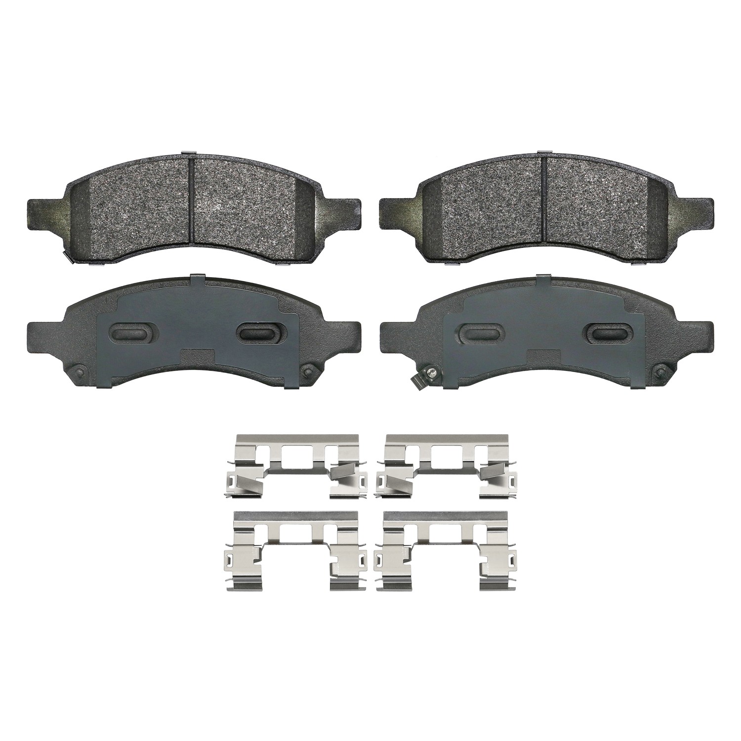 Shimmed, slotted and chamfered for maximum performance (where applicable)