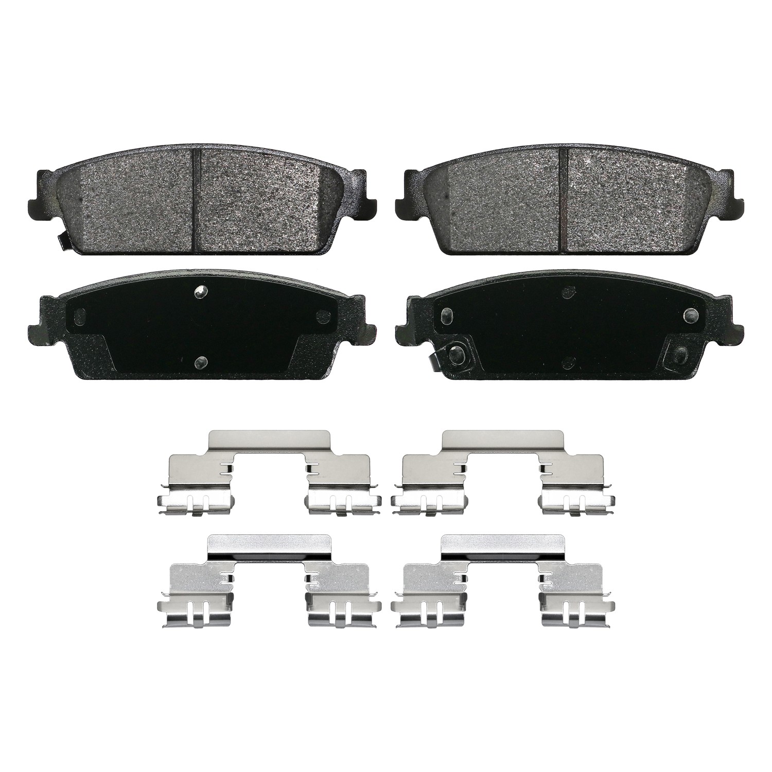 Shimmed, slotted and chamfered for maximum performance (where applicable)