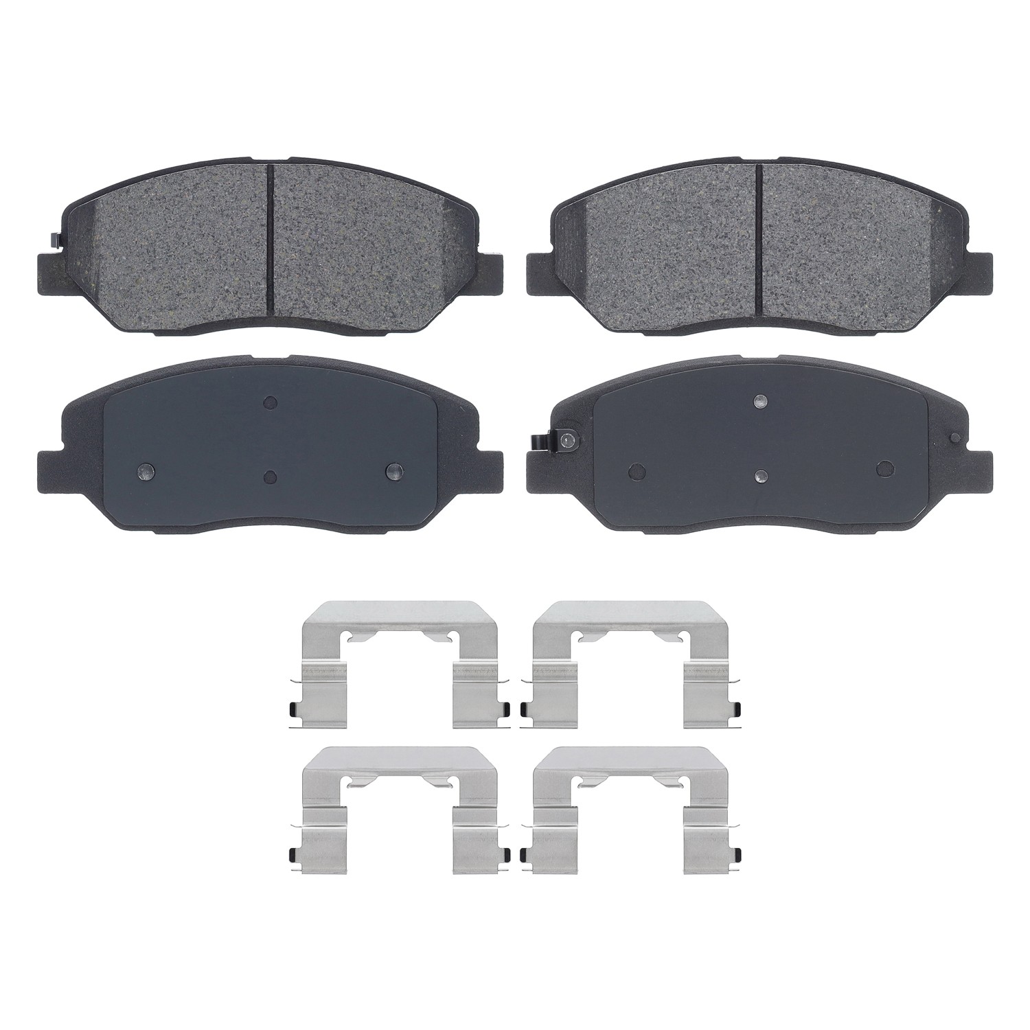 Shimmed, slotted and chamfered for maximum performance (where applicable)