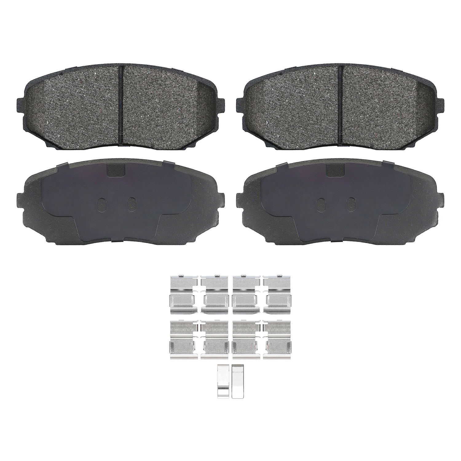 Shimmed, slotted and chamfered for maximum performance (where applicable)