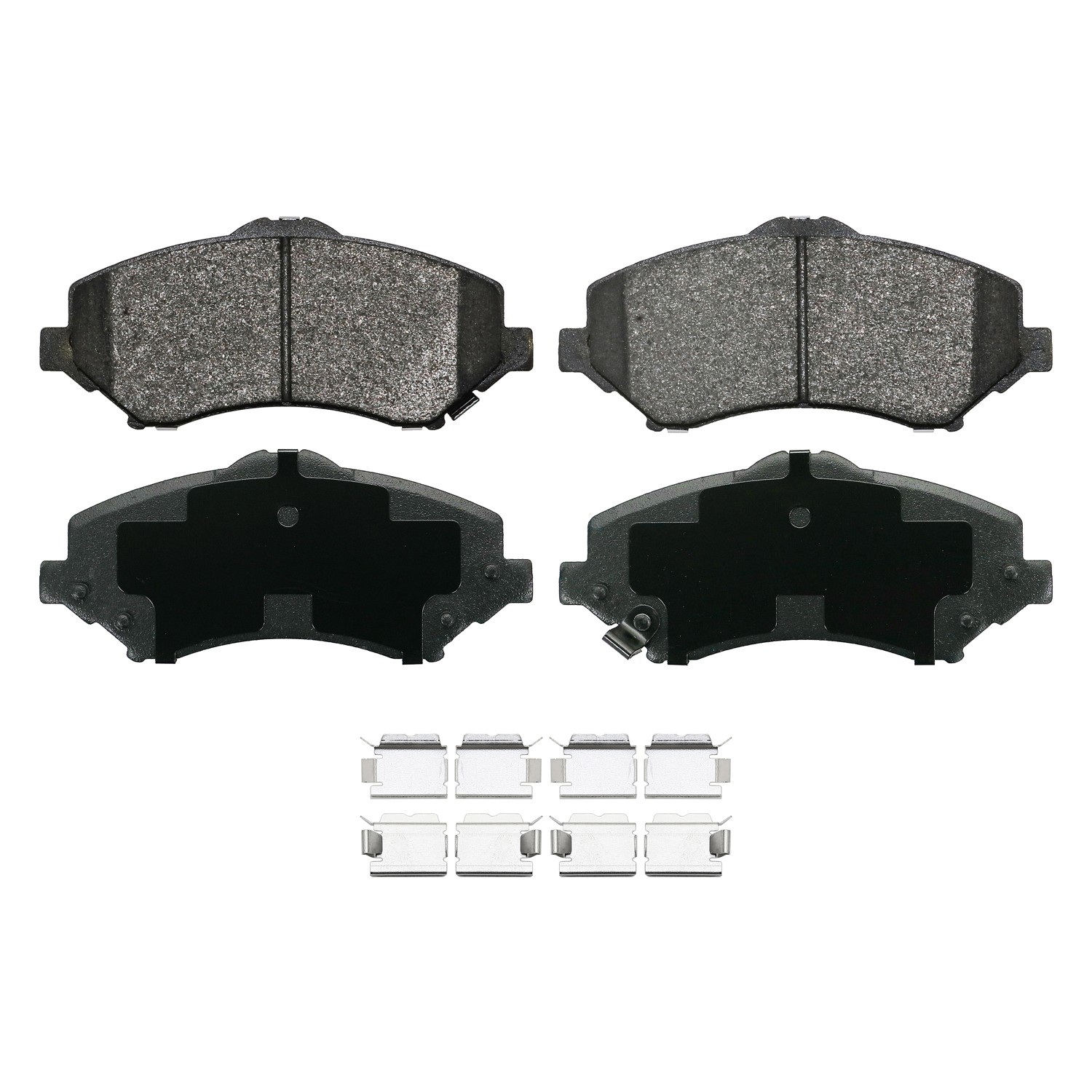 Shimmed, slotted and chamfered for maximum performance (where applicable)