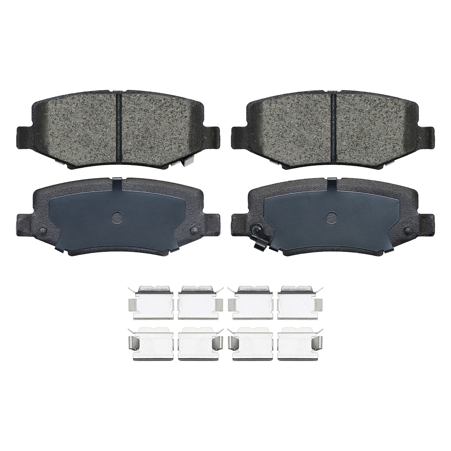 Shimmed, slotted and chamfered for maximum performance (where applicable)