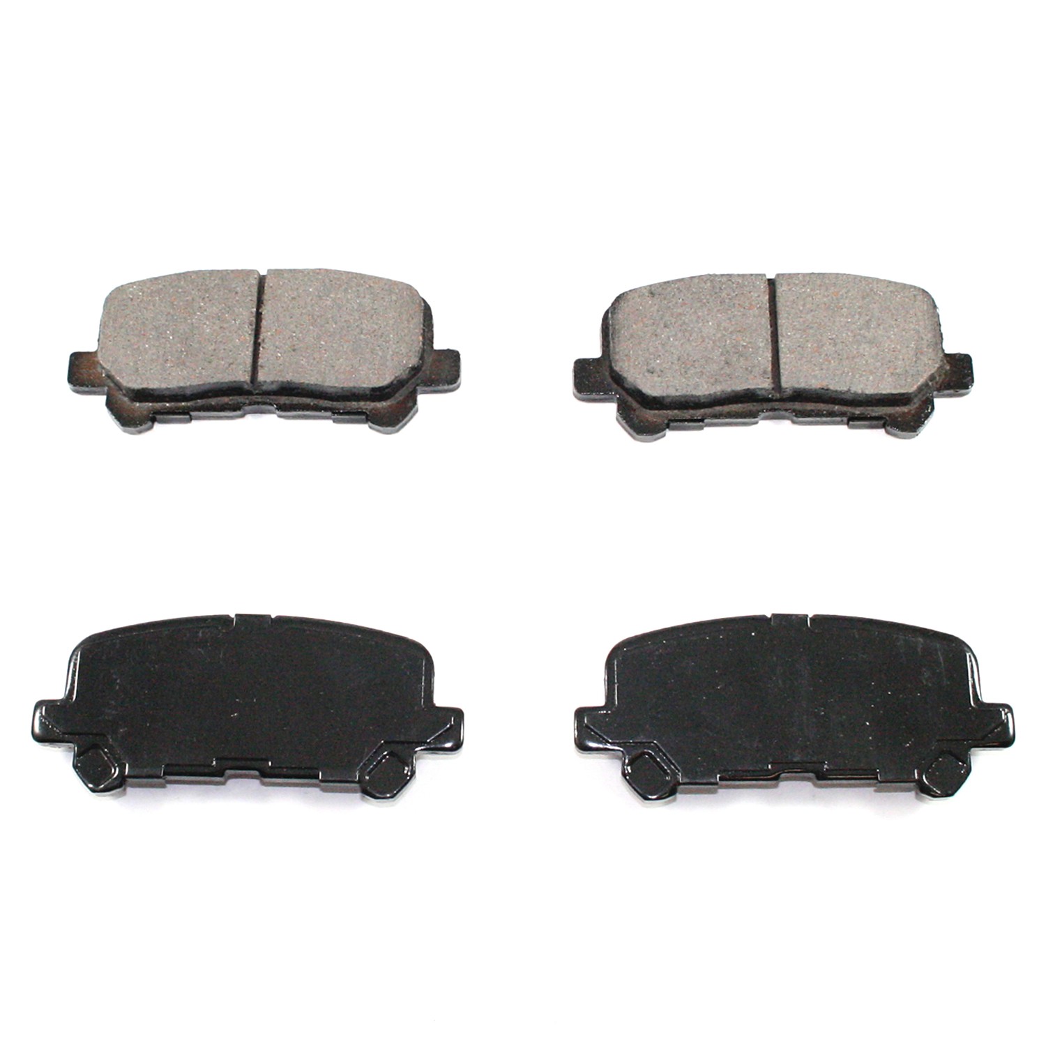 Shimmed, slotted and chamfered for maximum performance (where applicable)