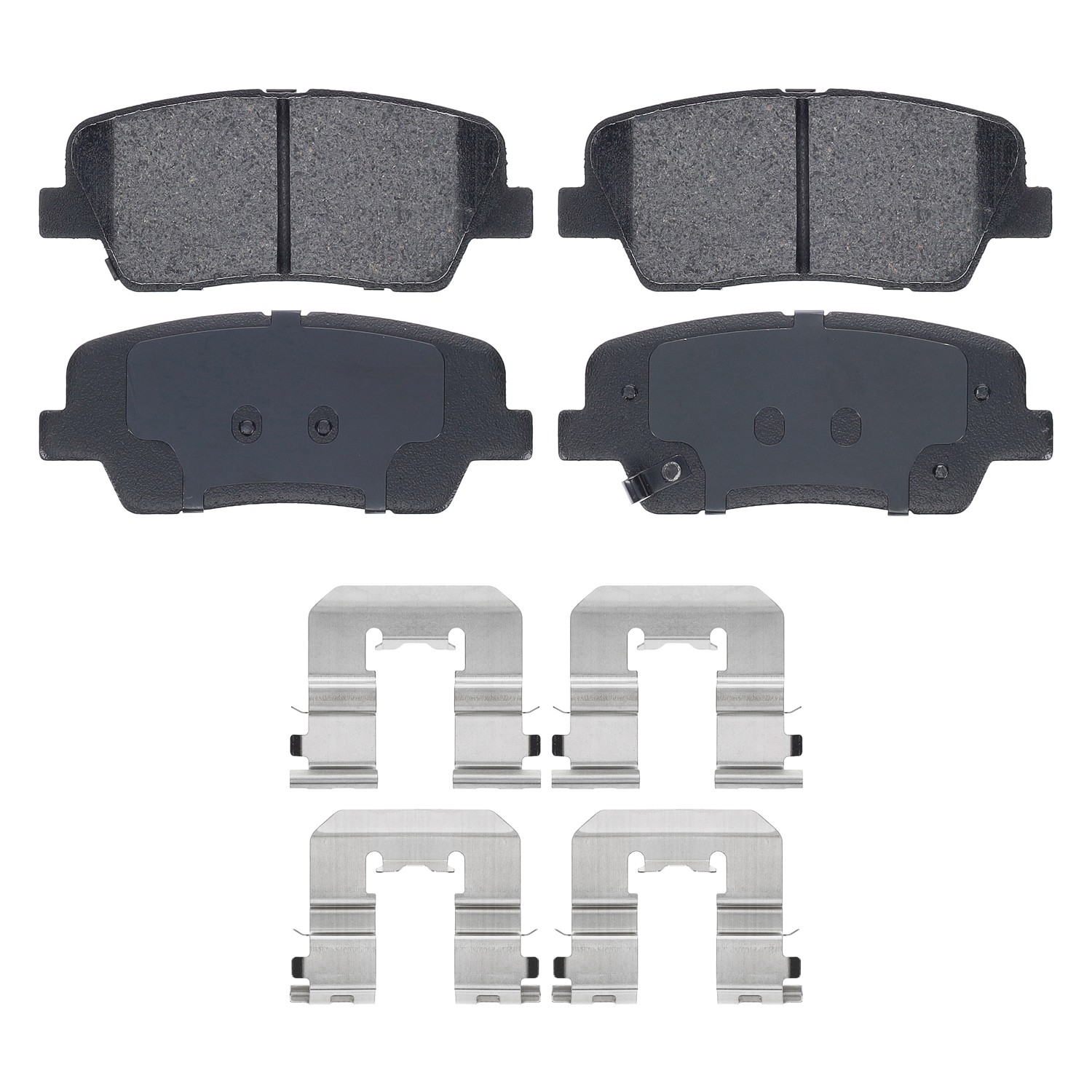 Shimmed, slotted and chamfered for maximum performance (where applicable)