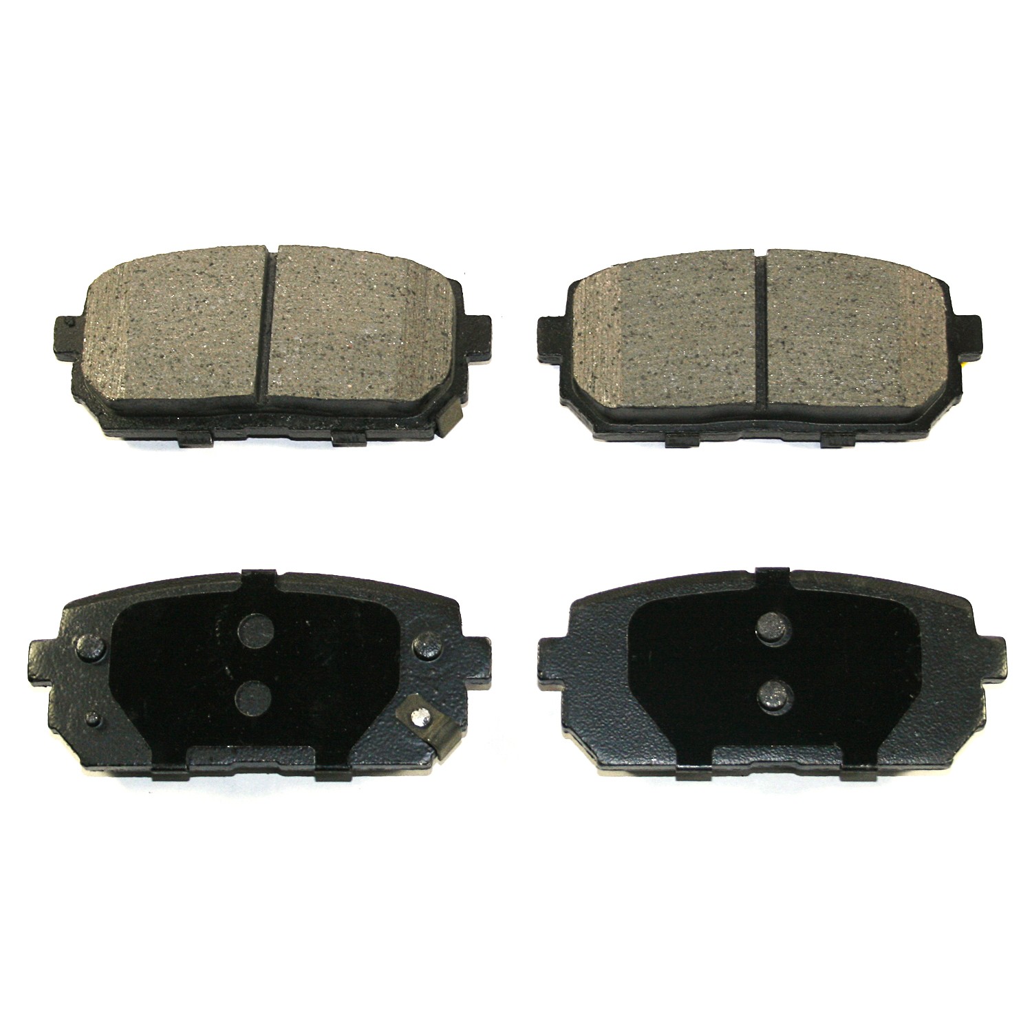 Shimmed, slotted and chamfered for maximum performance (where applicable)
