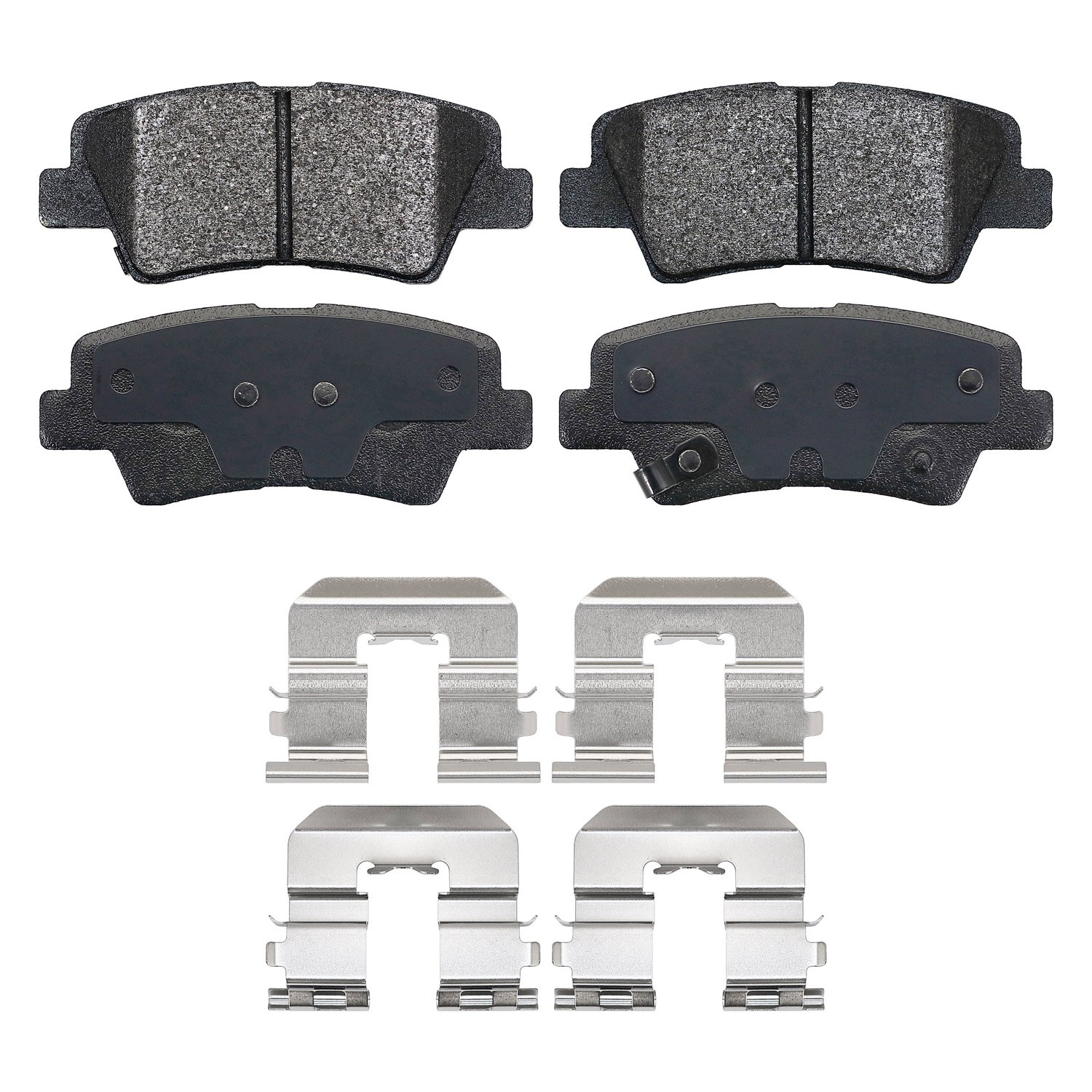 Shimmed, slotted and chamfered for maximum performance (where applicable)