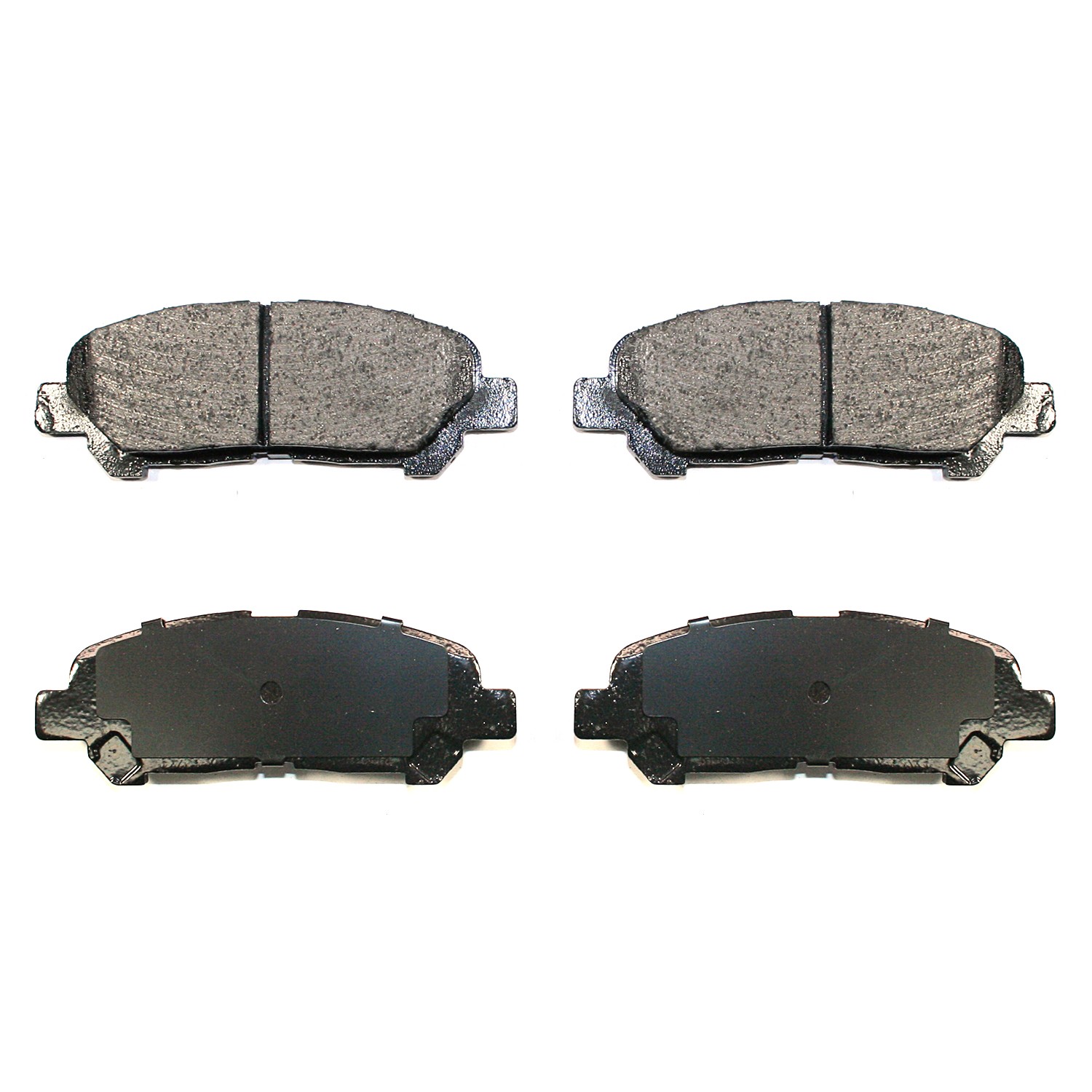 Shimmed, slotted and chamfered for maximum performance (where applicable)