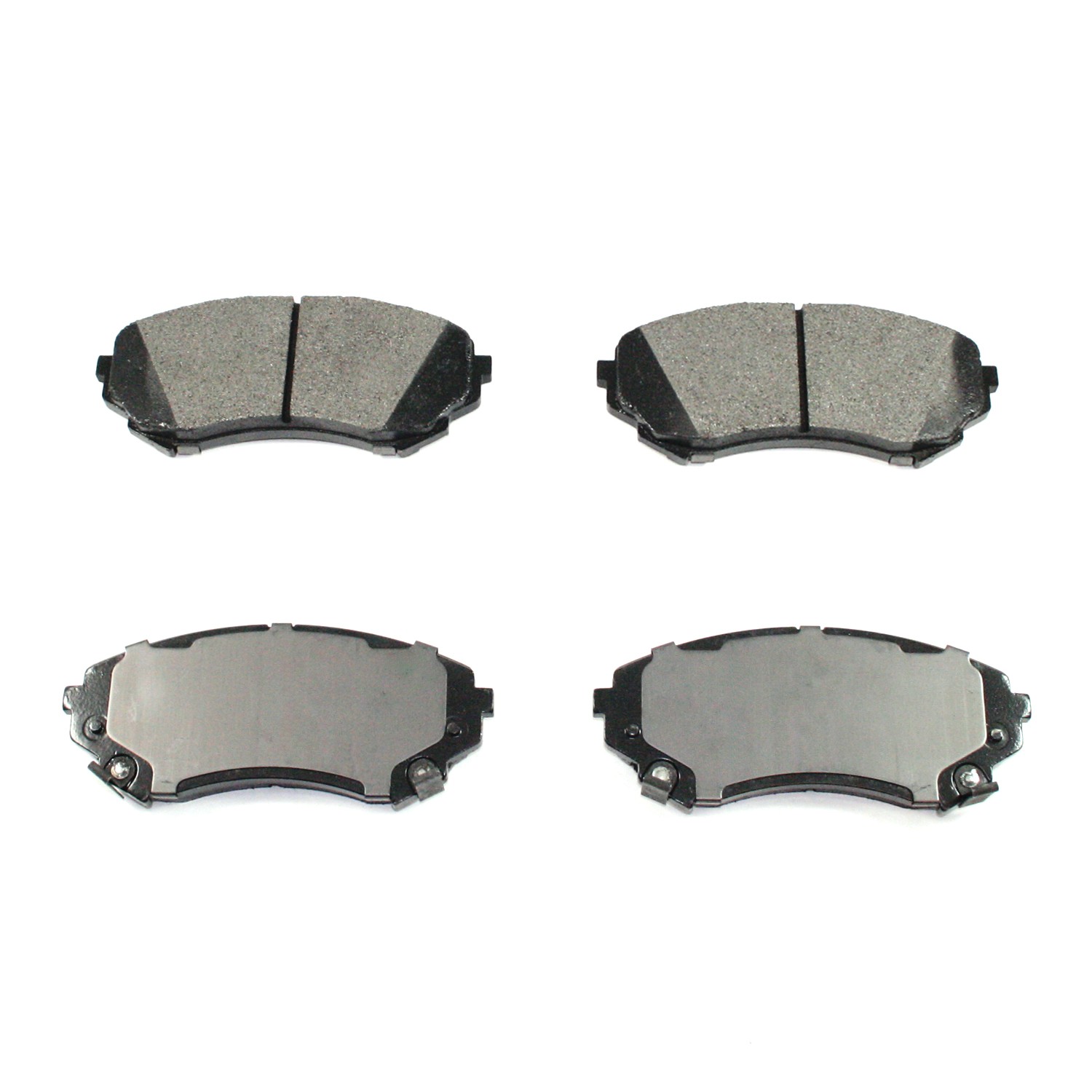 Shimmed, slotted and chamfered for maximum performance (where applicable)