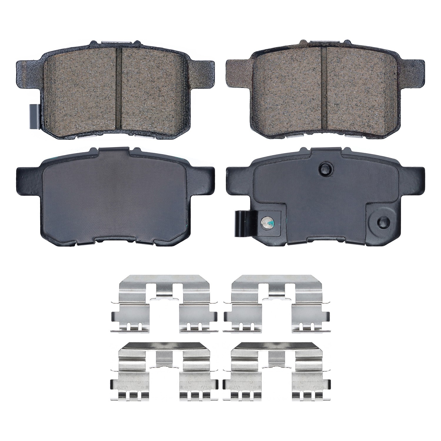 Shimmed, slotted and chamfered for maximum performance (where applicable)