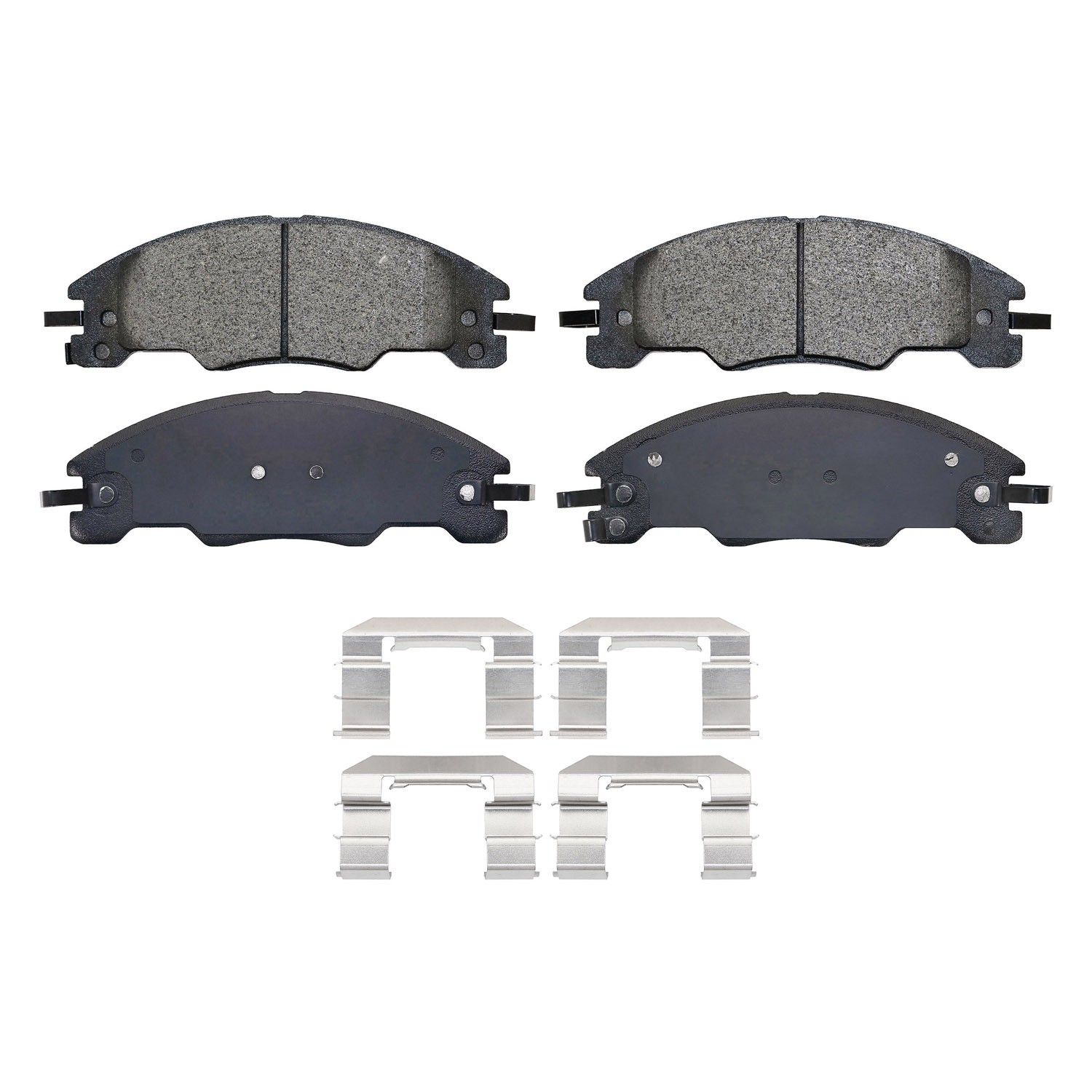 Shimmed, slotted and chamfered for maximum performance (where applicable)