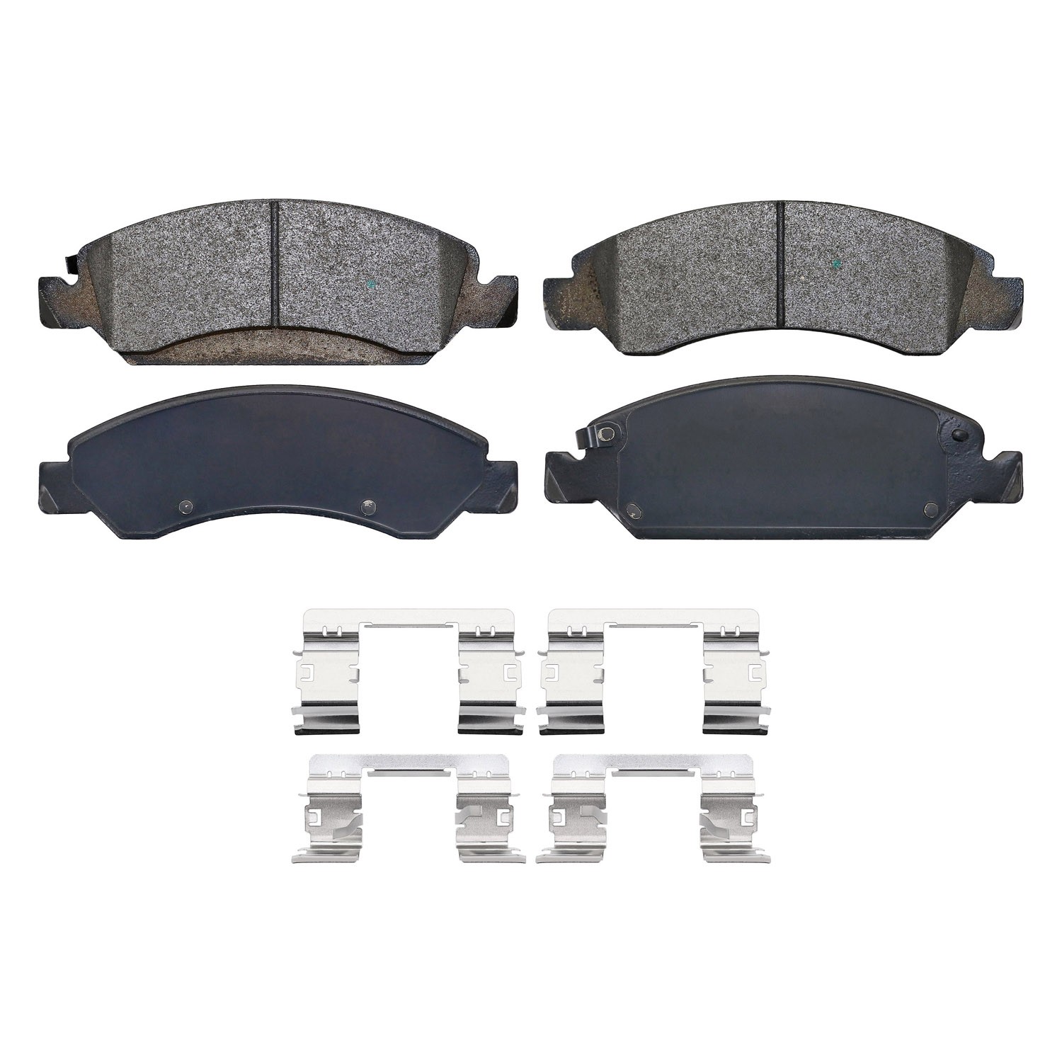 Shimmed, slotted and chamfered for maximum performance (where applicable)