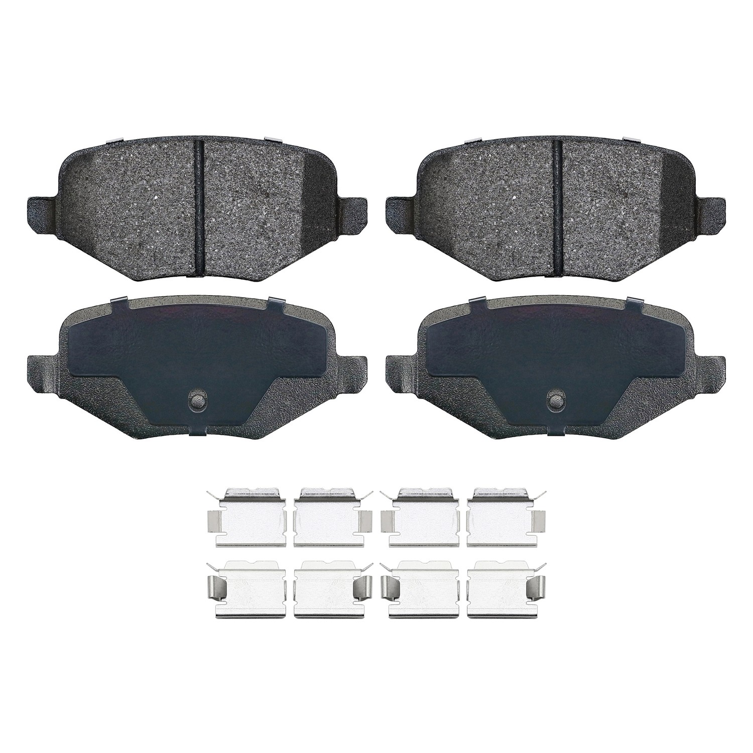 Shimmed, slotted and chamfered for maximum performance (where applicable)