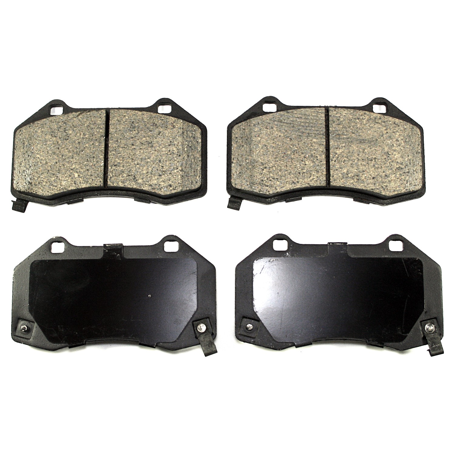 Shimmed, slotted and chamfered for maximum performance (where applicable)