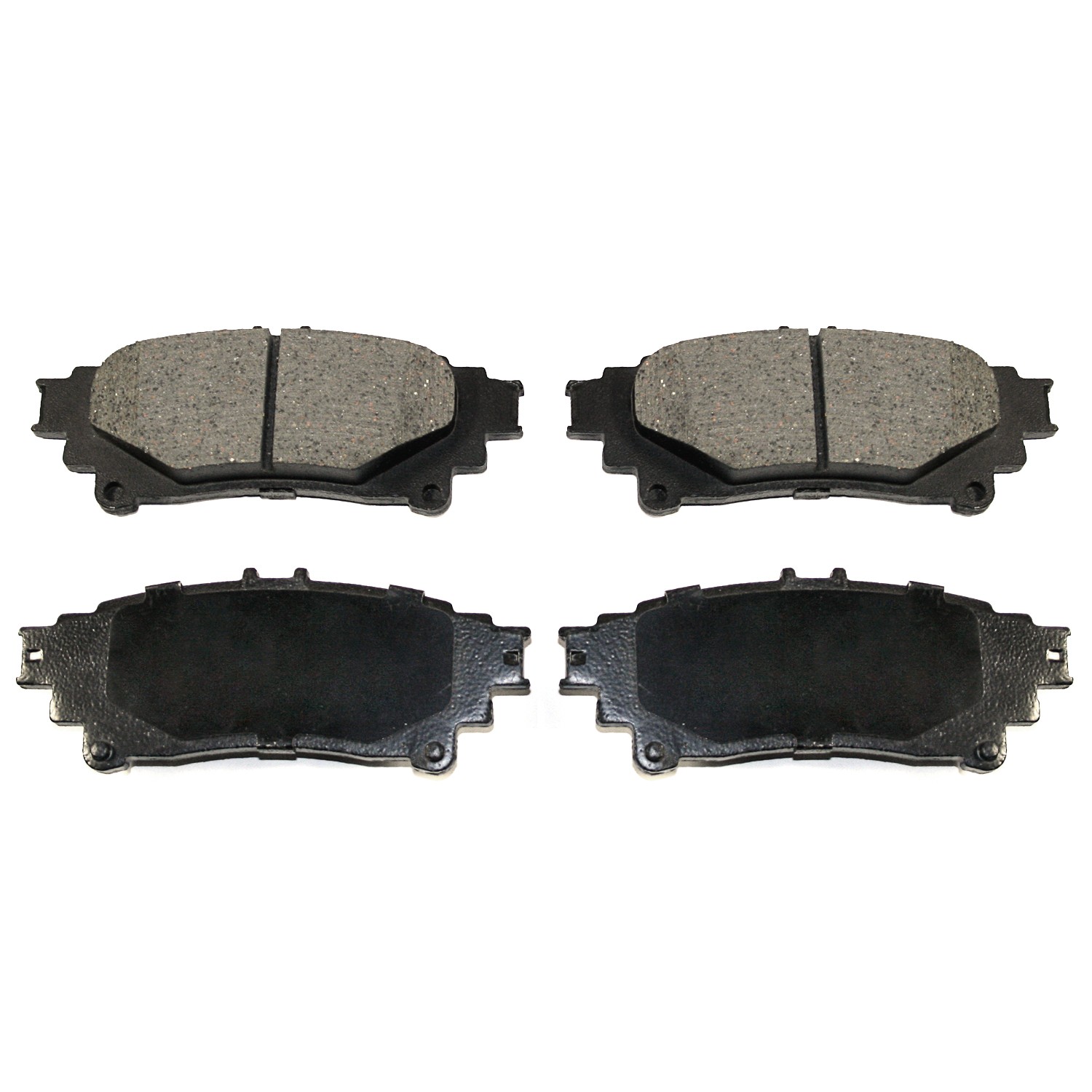 Shimmed, slotted and chamfered for maximum performance (where applicable)