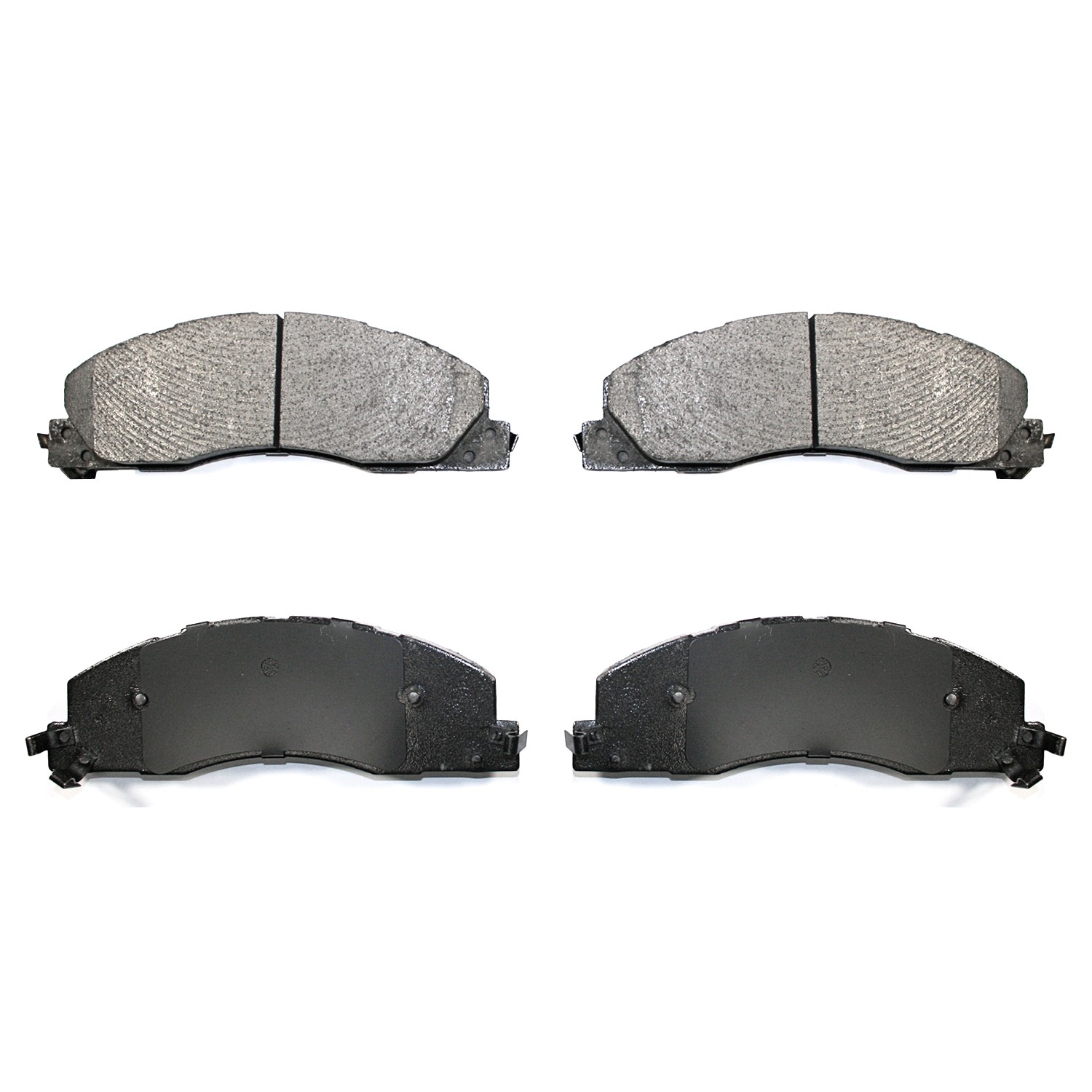 Shimmed, slotted and chamfered for maximum performance (where applicable)
