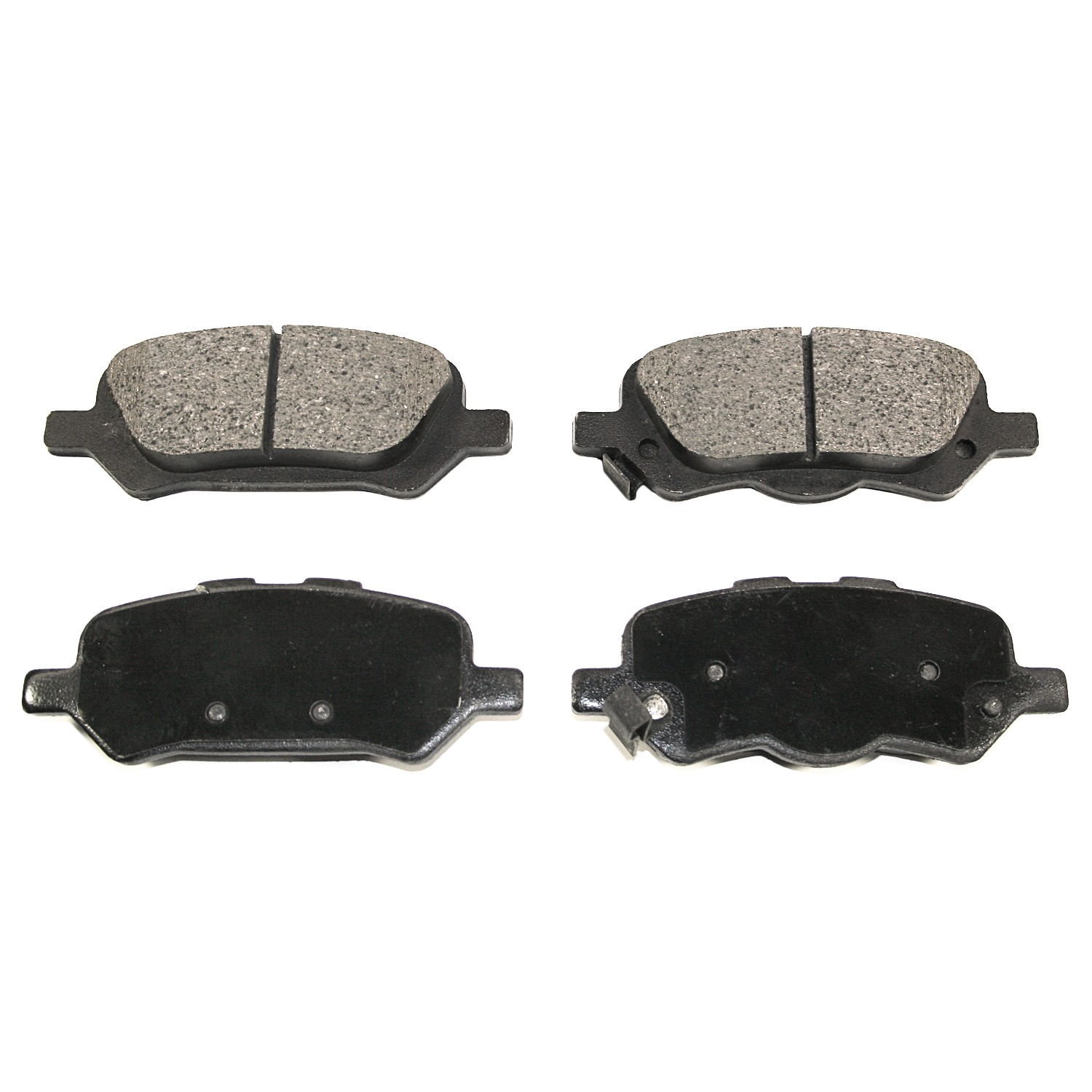 Shimmed, slotted and chamfered for maximum performance (where applicable)