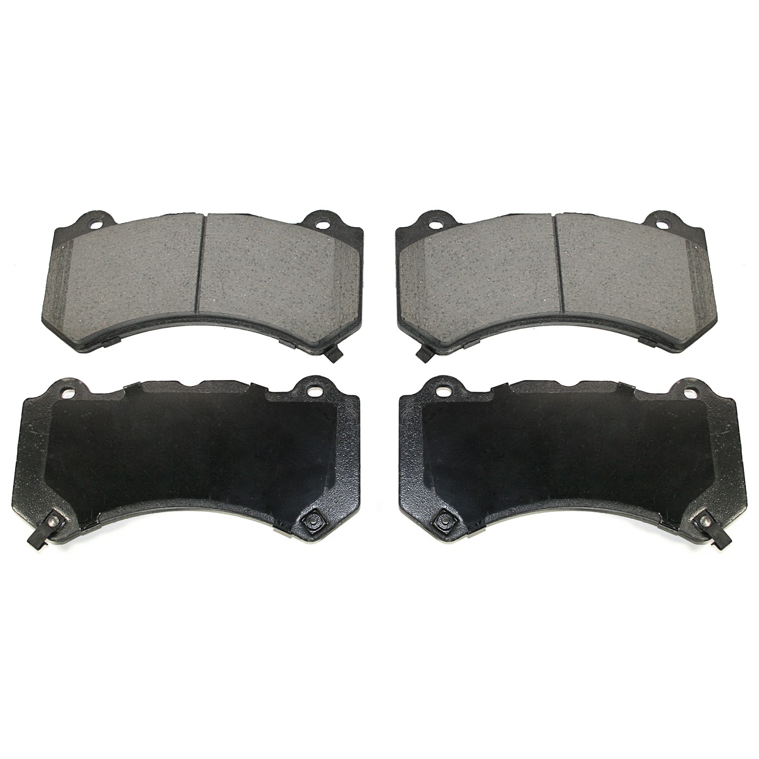 Shimmed, slotted and chamfered for maximum performance (where applicable)