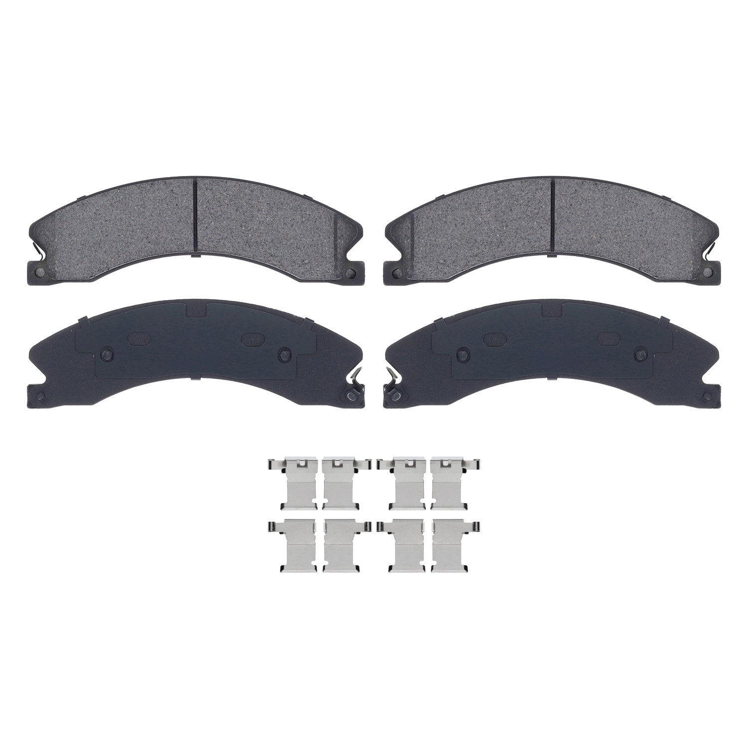 Shimmed, slotted and chamfered for maximum performance (where applicable)