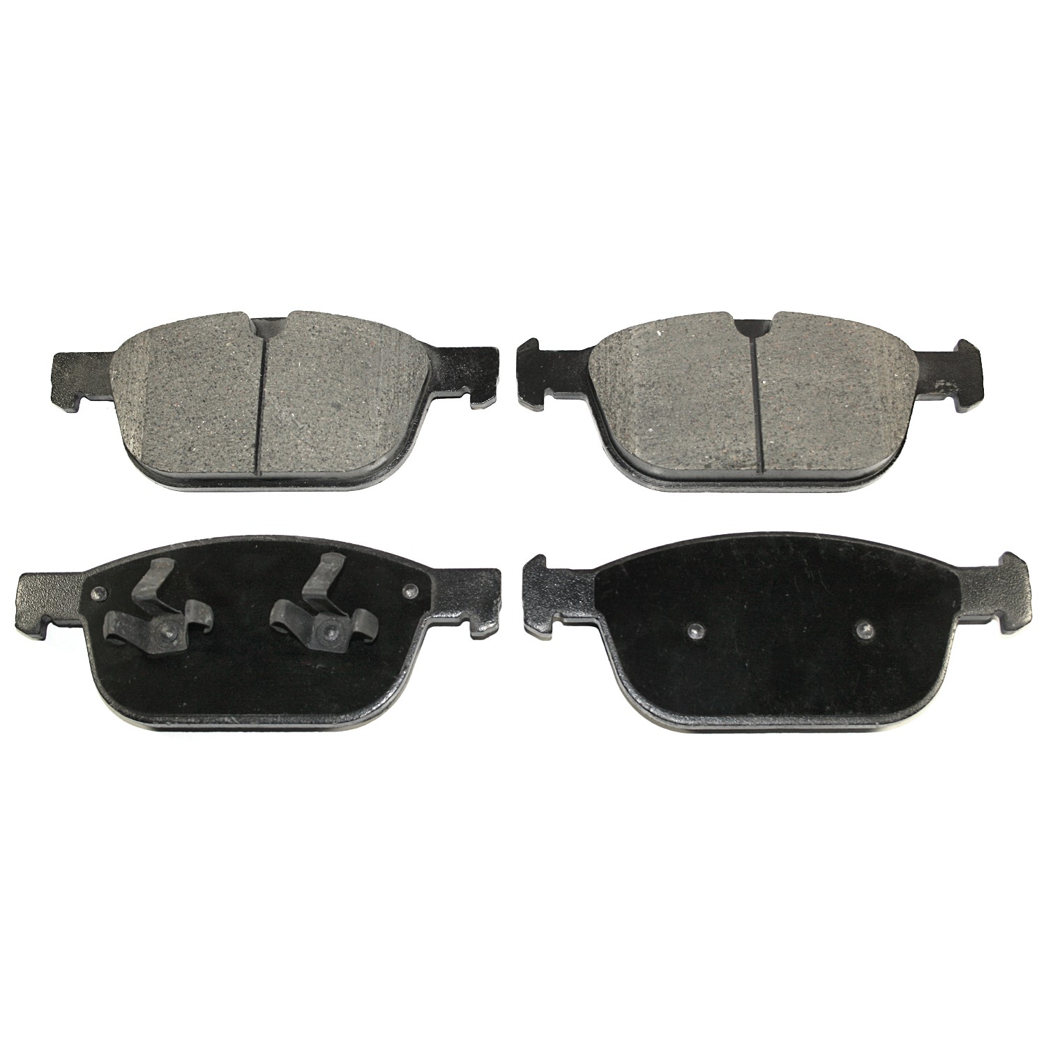 Shimmed, slotted and chamfered for maximum performance (where applicable)