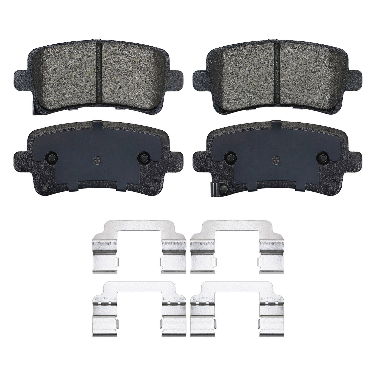 Shimmed, slotted and chamfered for maximum performance (where applicable)