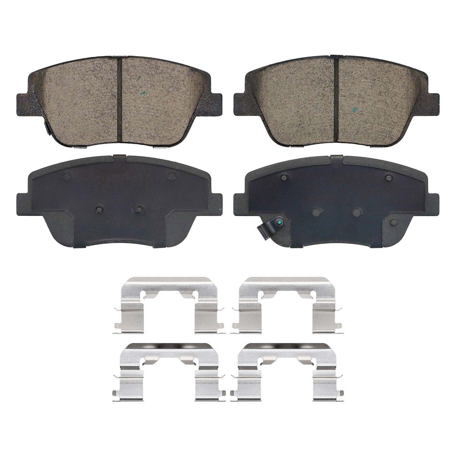 Shimmed, slotted and chamfered for maximum performance (where applicable)