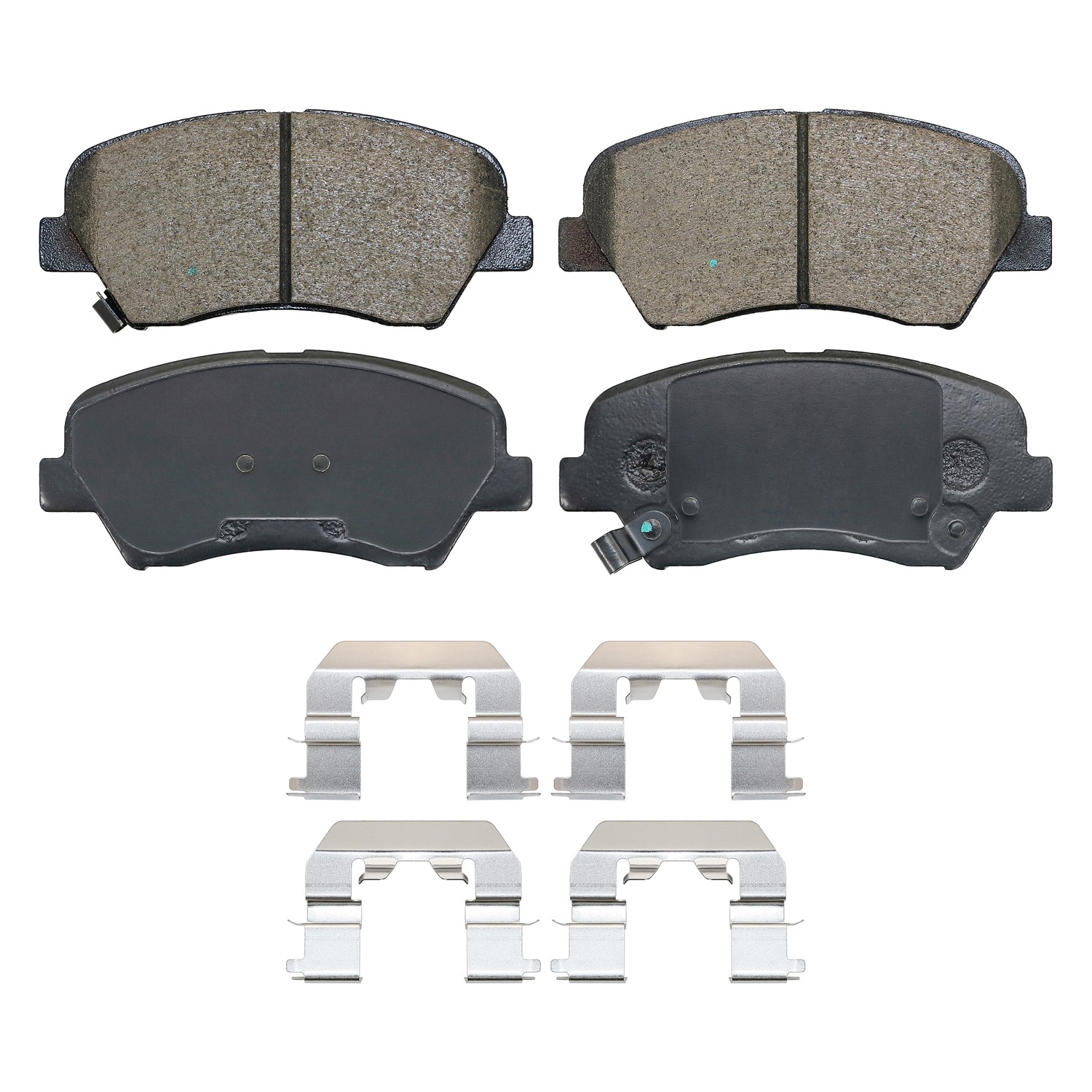 Shimmed, slotted and chamfered for maximum performance (where applicable)