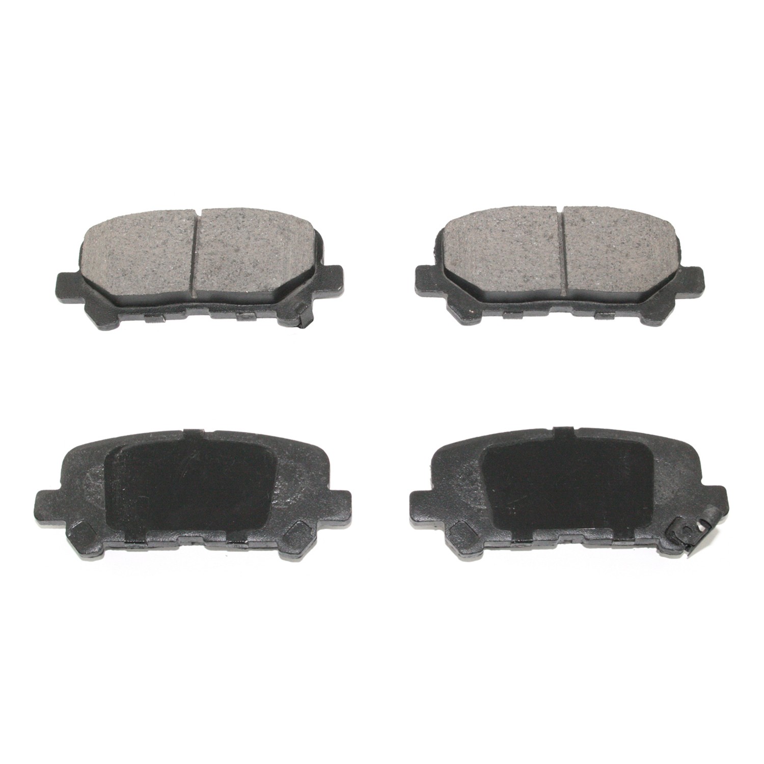 Shimmed, slotted and chamfered for maximum performance (where applicable)