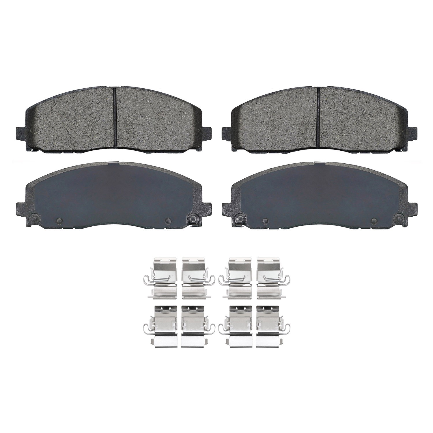 Shimmed, slotted and chamfered for maximum performance (where applicable)