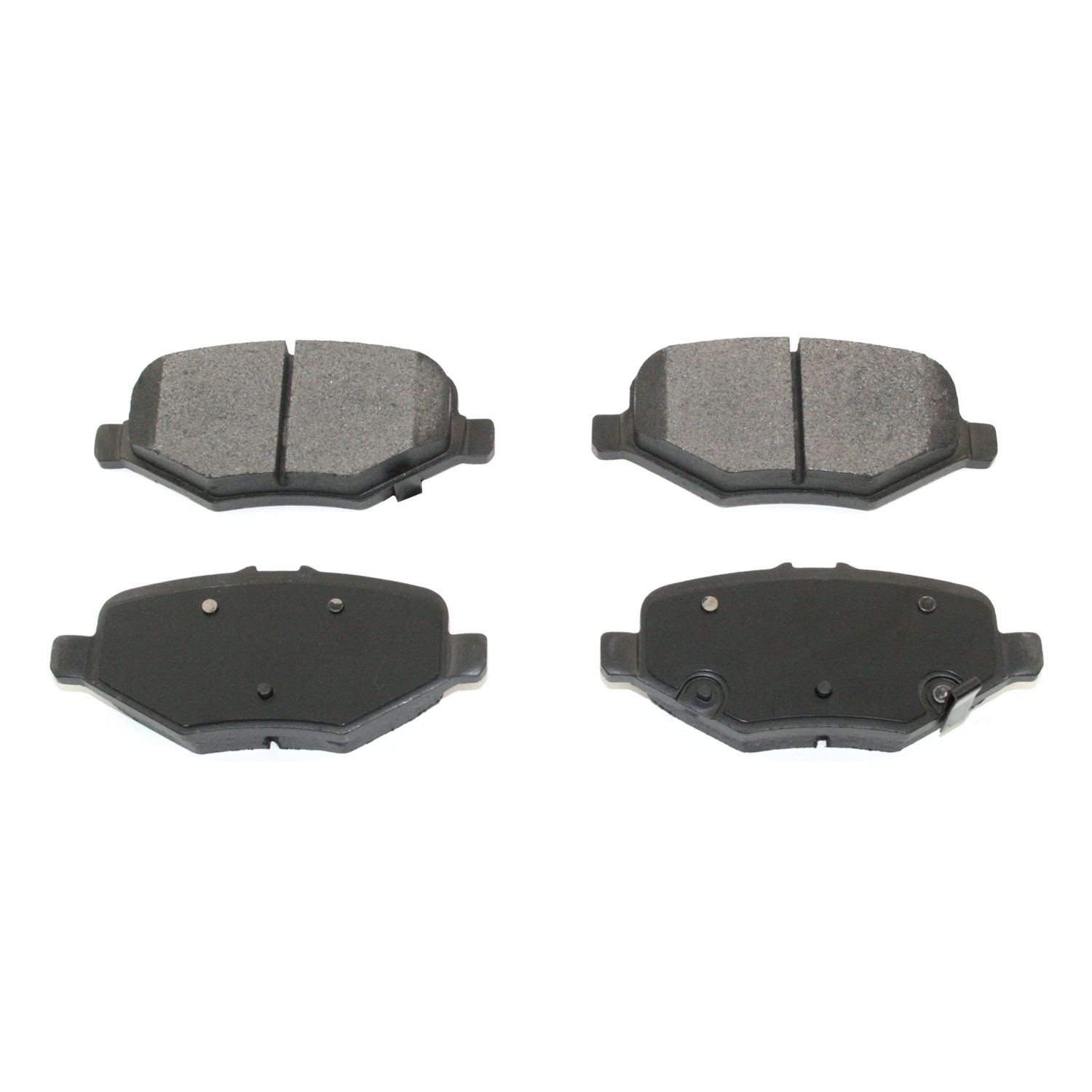 Shimmed, slotted and chamfered for maximum performance (where applicable)