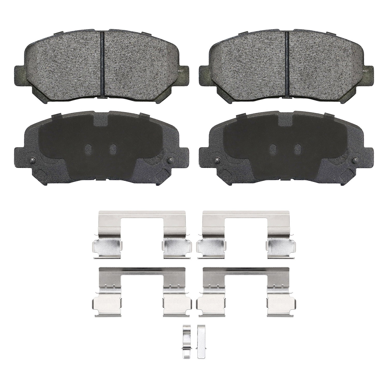 Shimmed, slotted and chamfered for maximum performance (where applicable)