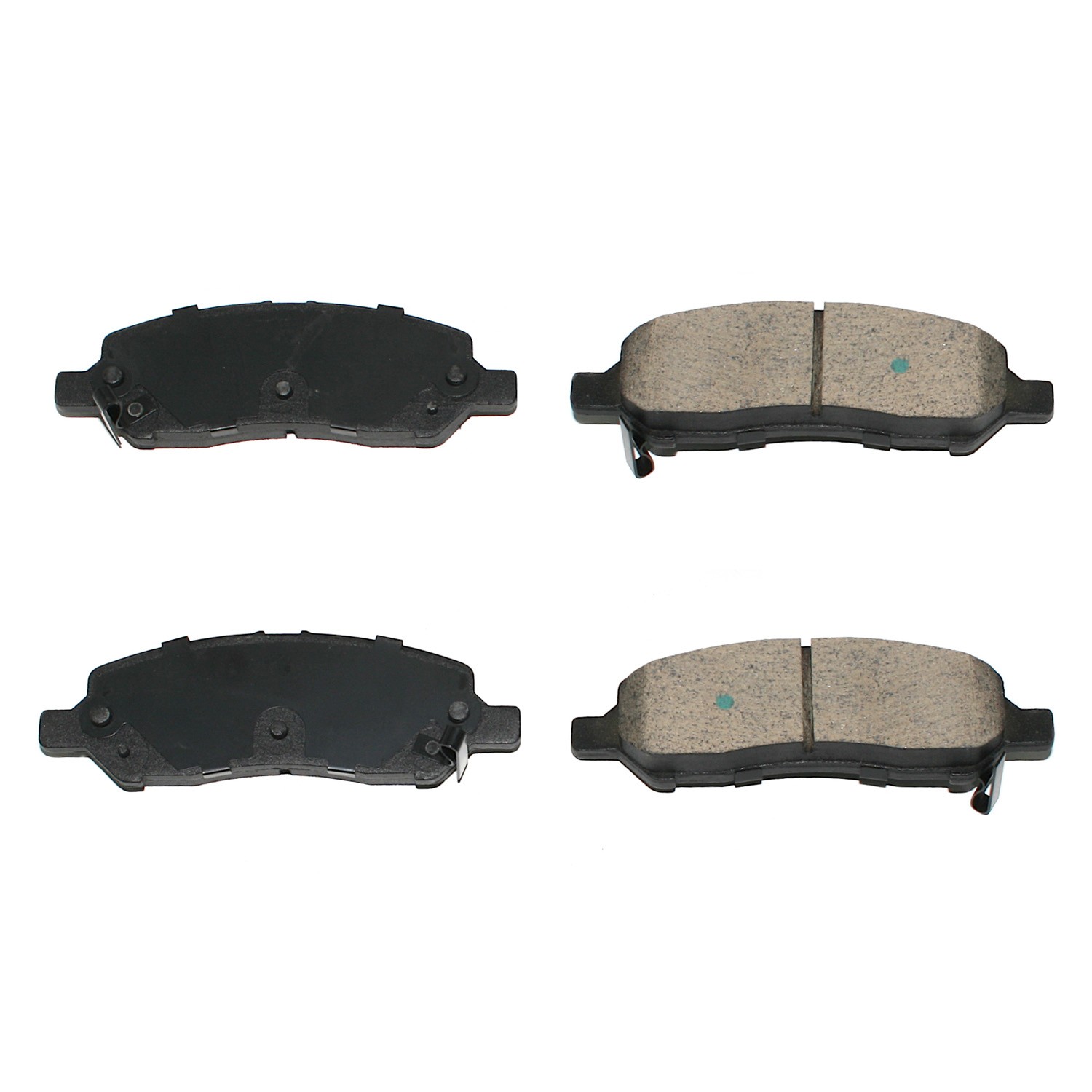Shimmed, slotted and chamfered for maximum performance (where applicable)