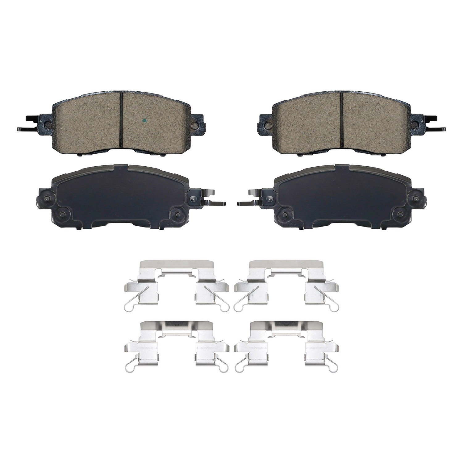 Shimmed, slotted and chamfered for maximum performance (where applicable)