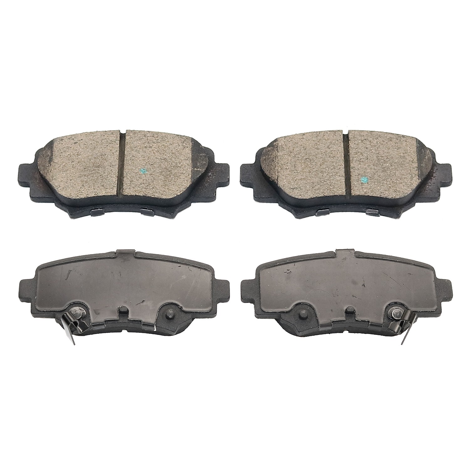 Shimmed, slotted and chamfered for maximum performance (where applicable)