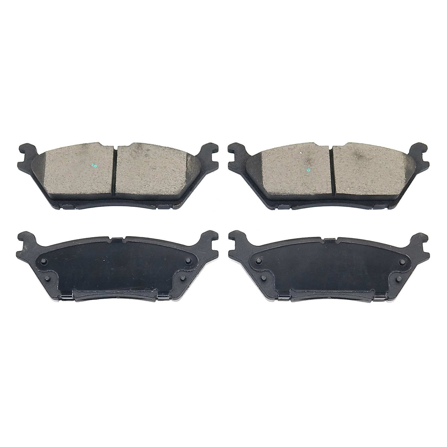 Shimmed, slotted and chamfered for maximum performance (where applicable)