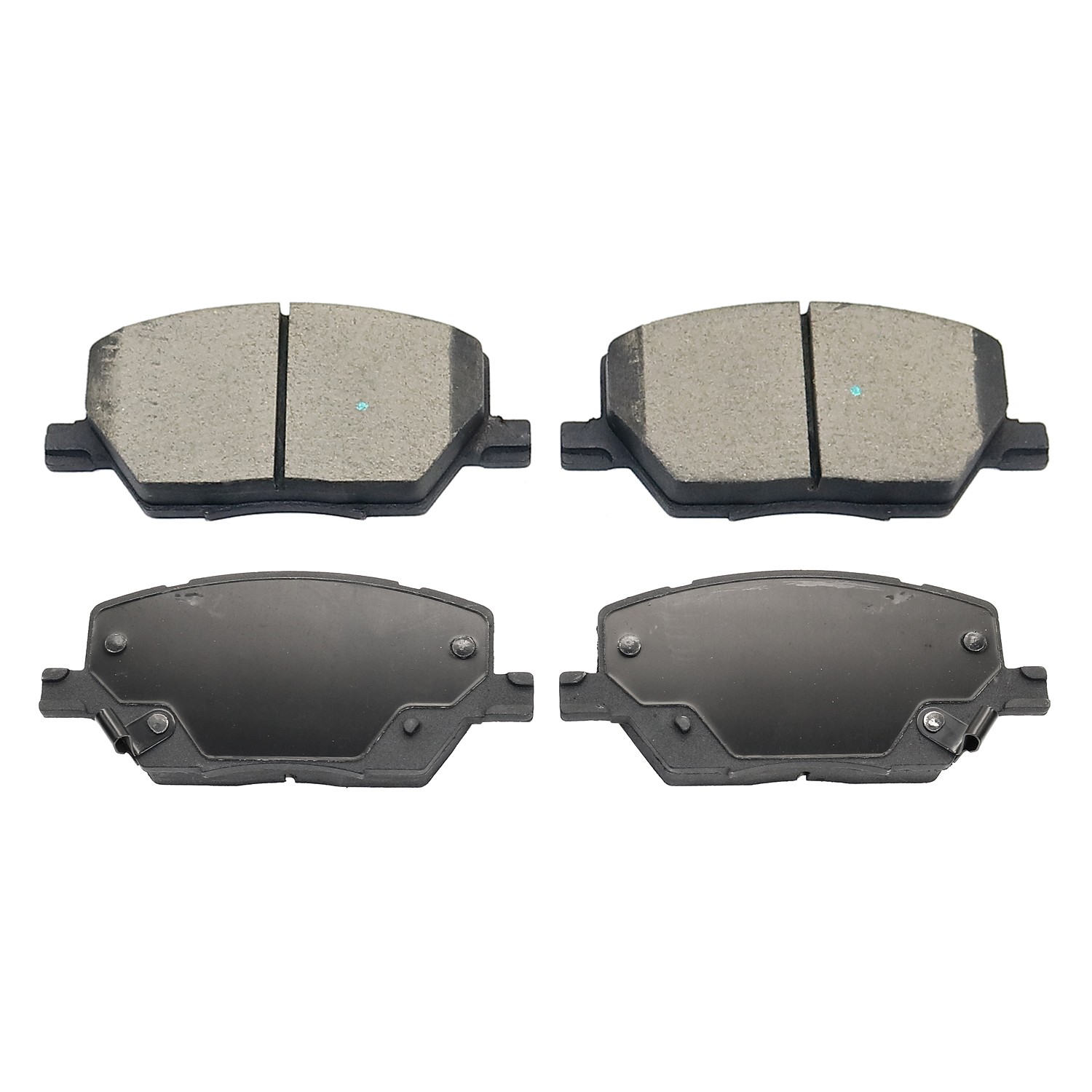 Shimmed, slotted and chamfered for maximum performance (where applicable)