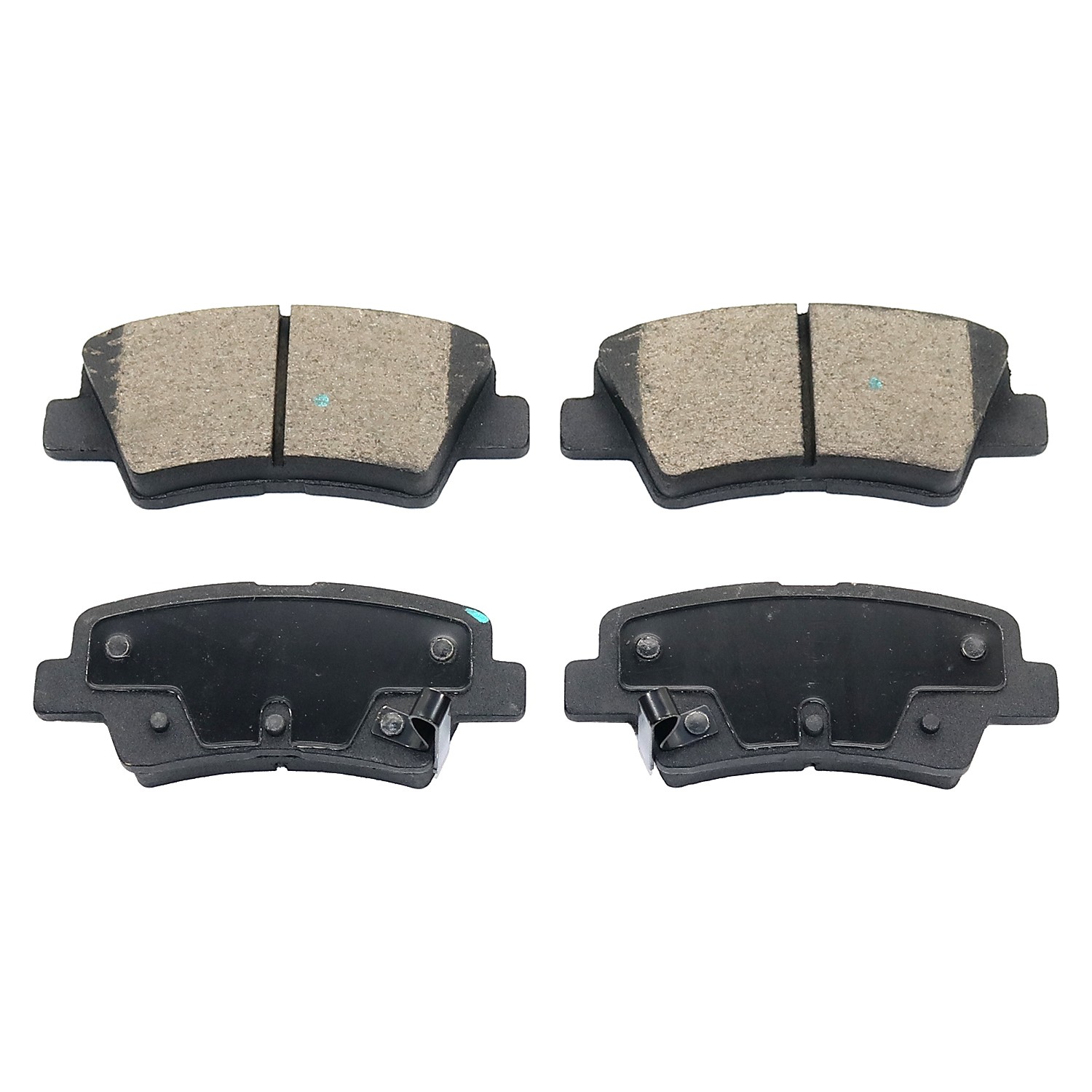 Shimmed, slotted and chamfered for maximum performance (where applicable)