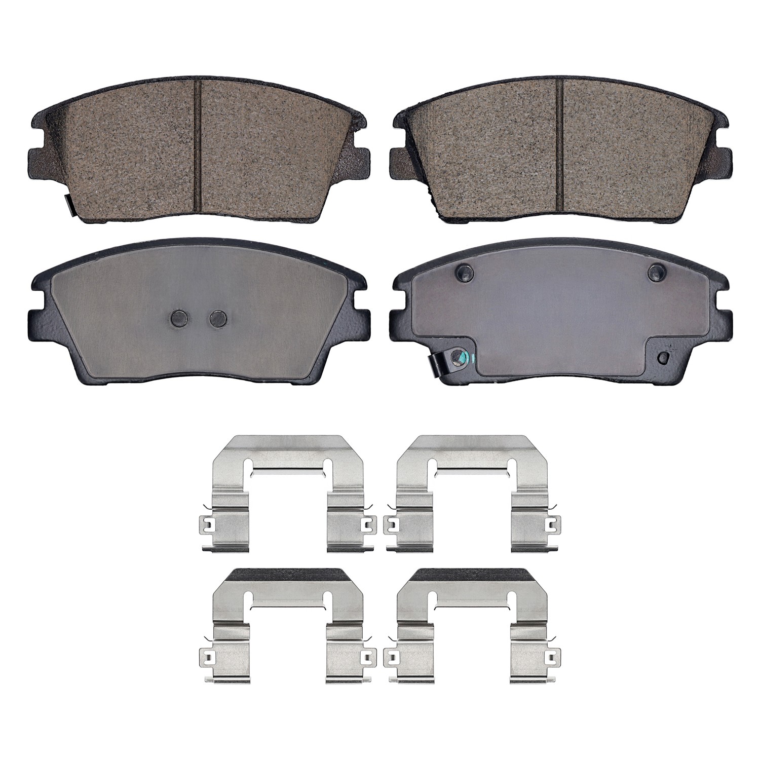 Shimmed, slotted and chamfered for maximum performance (where applicable)