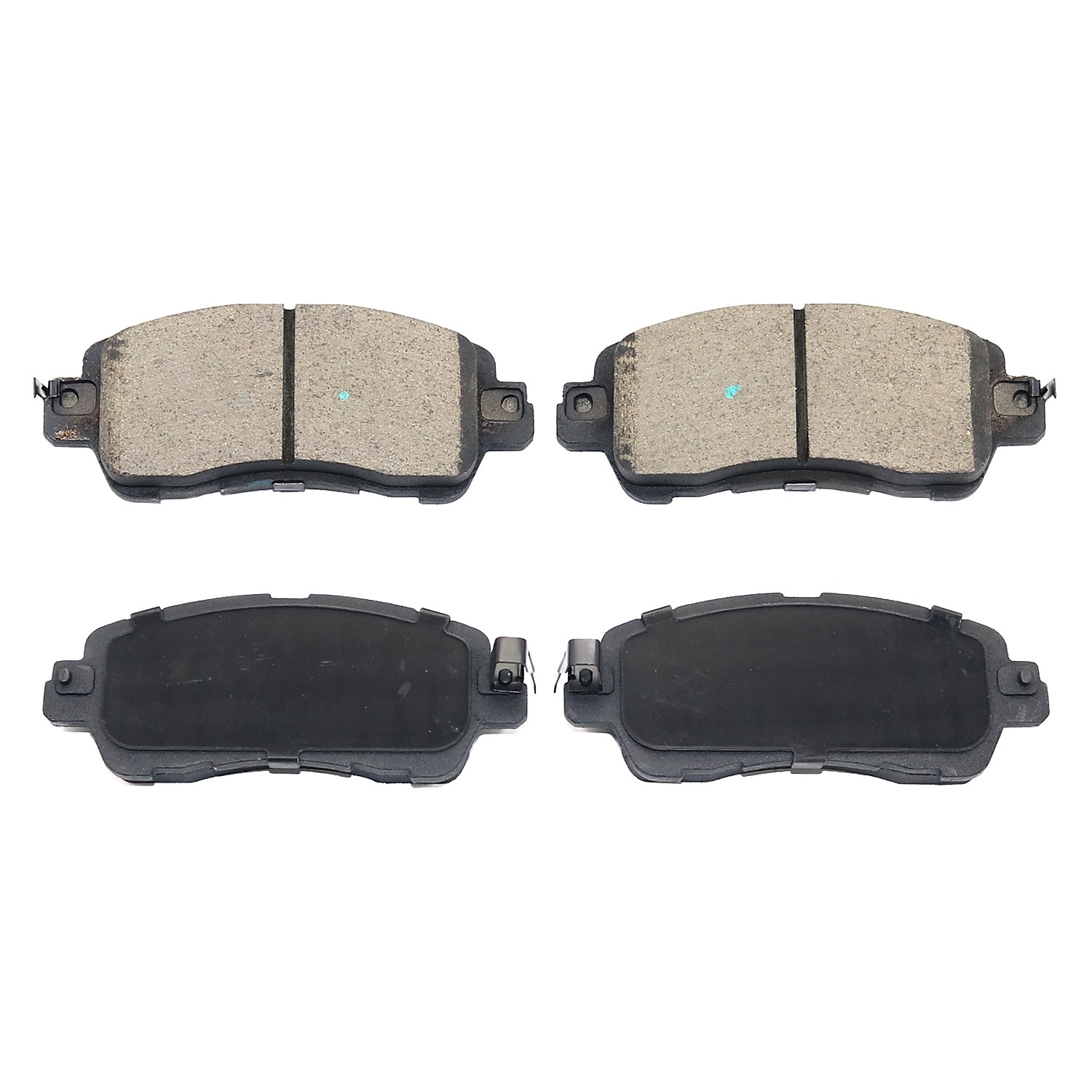 Shimmed, slotted and chamfered for maximum performance (where applicable)