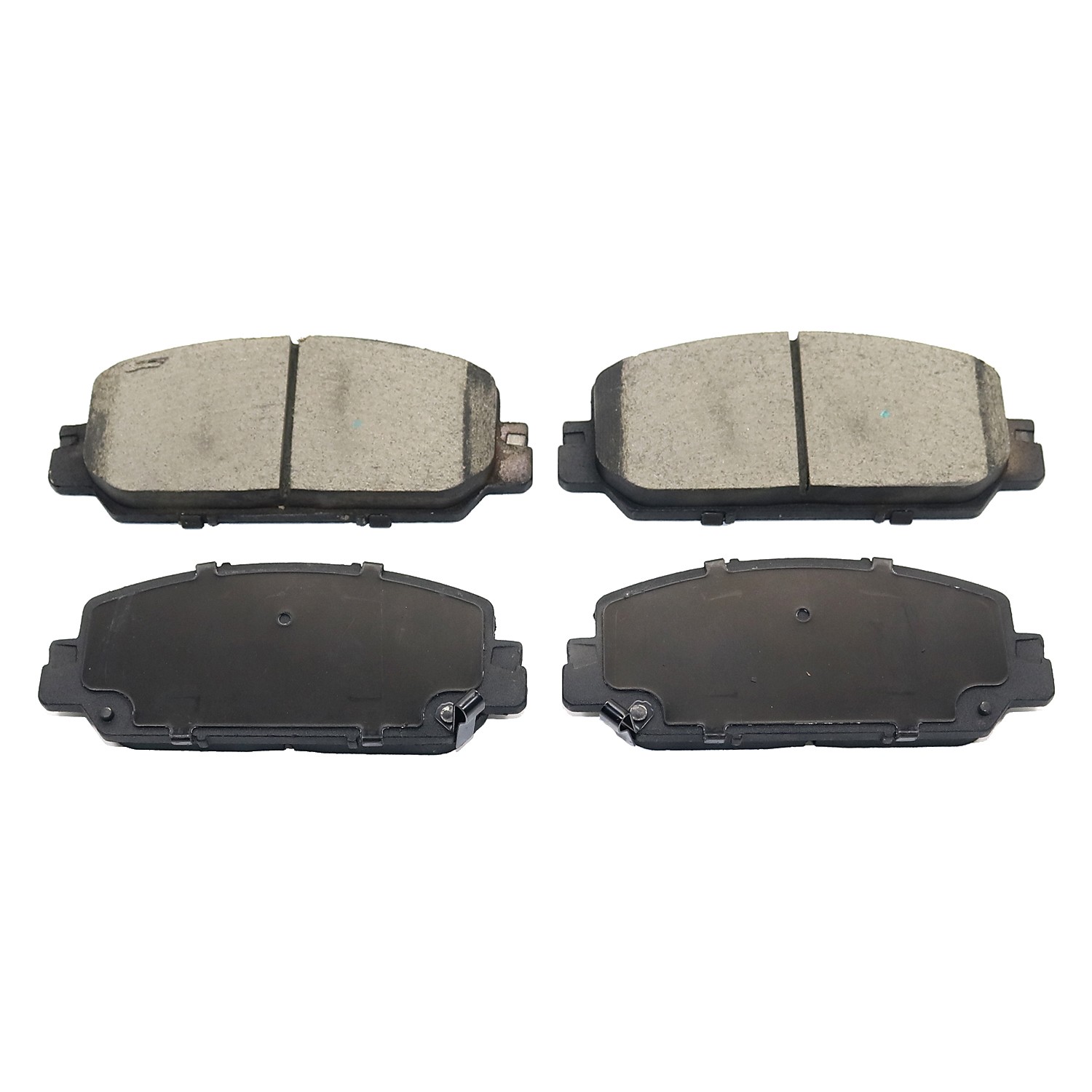 Shimmed, slotted and chamfered for maximum performance (where applicable)