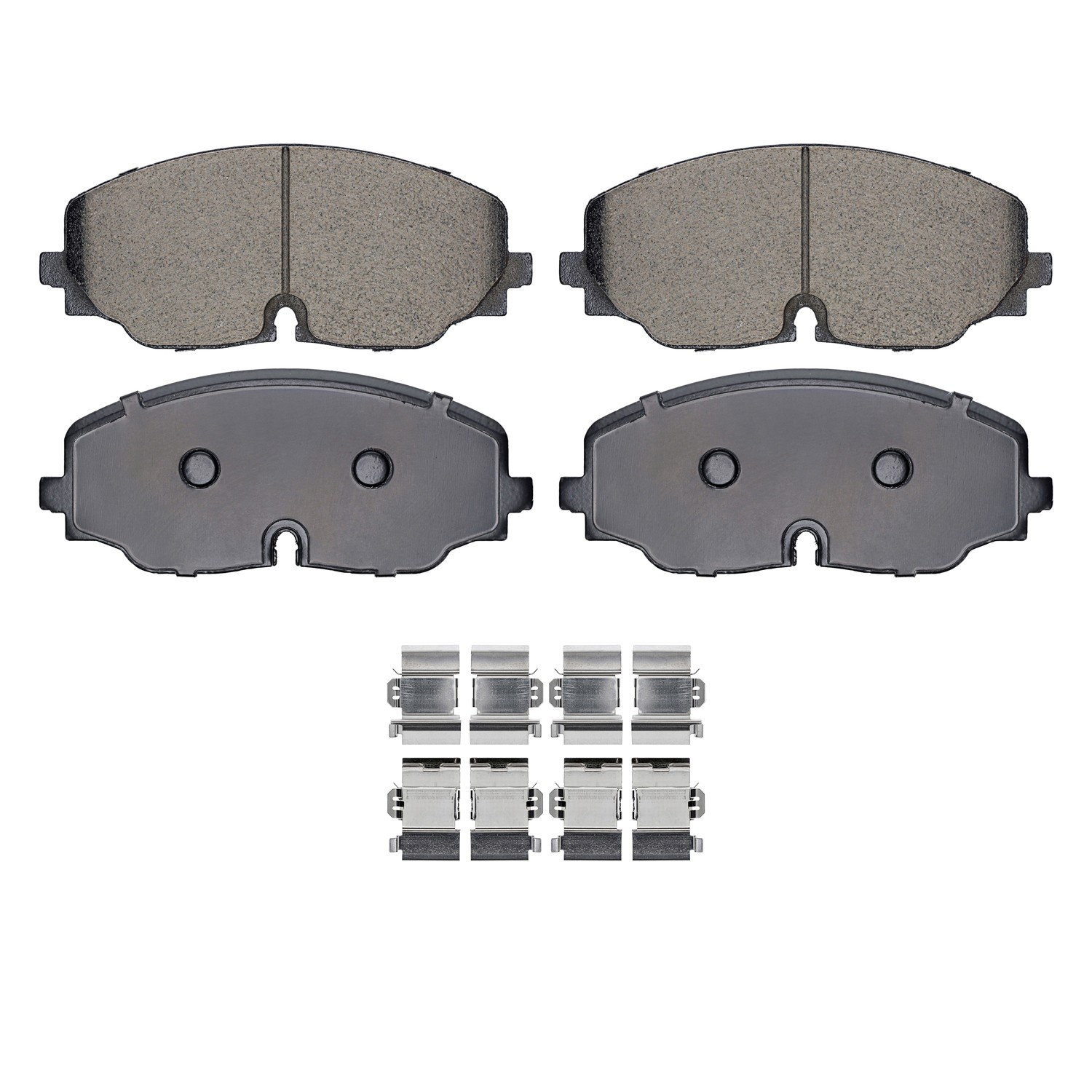 Shimmed, slotted and chamfered for maximum performance (where applicable)