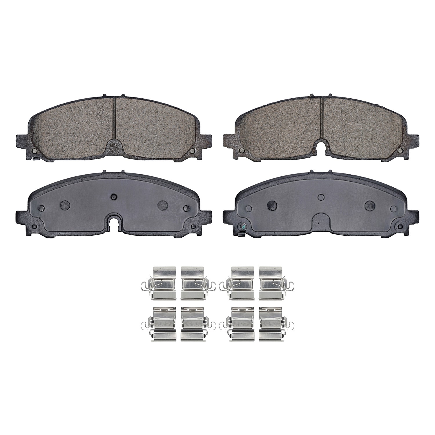 Shimmed, slotted and chamfered for maximum performance (where applicable)