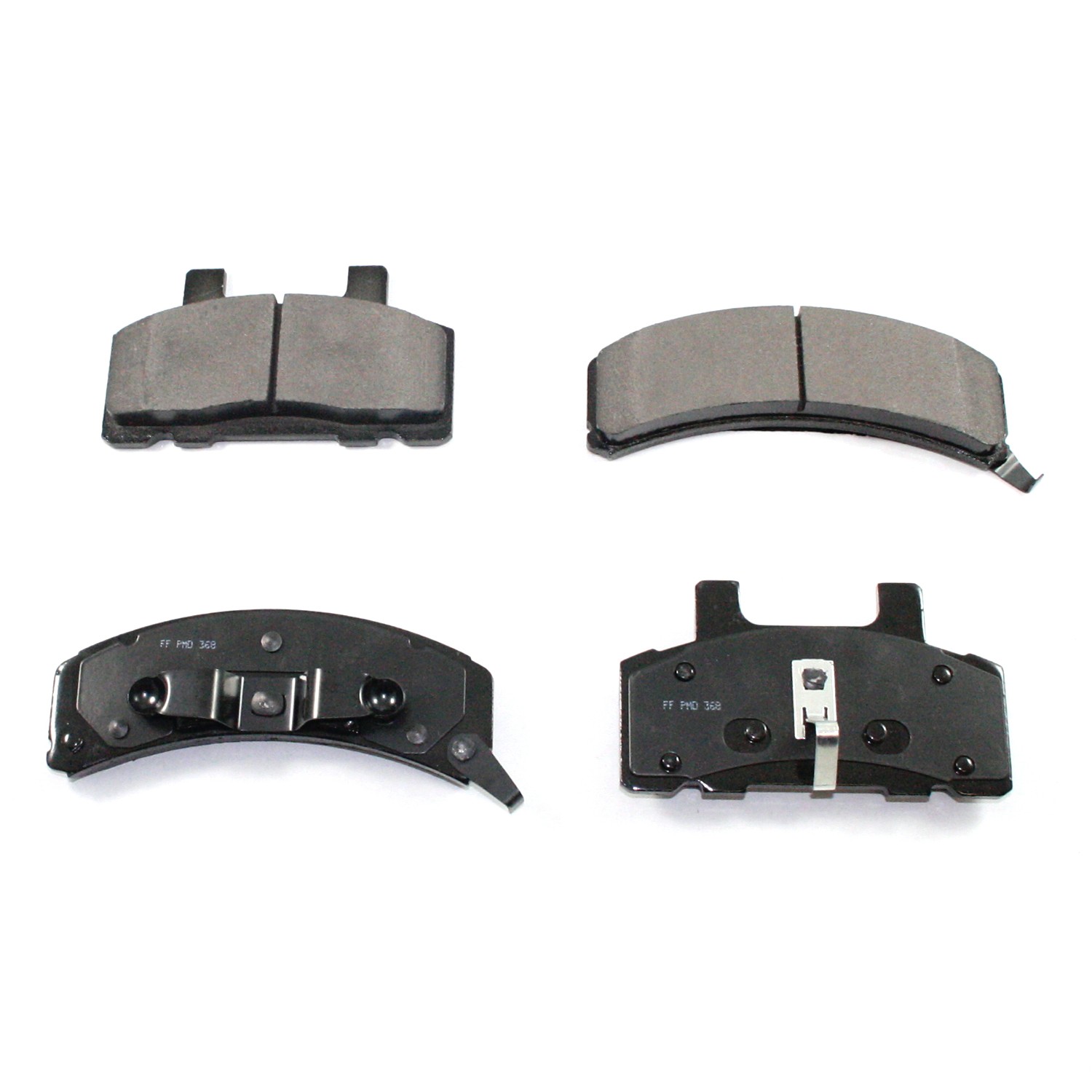 Shimmed, slotted and chamfered for maximum performance (where applicable)
