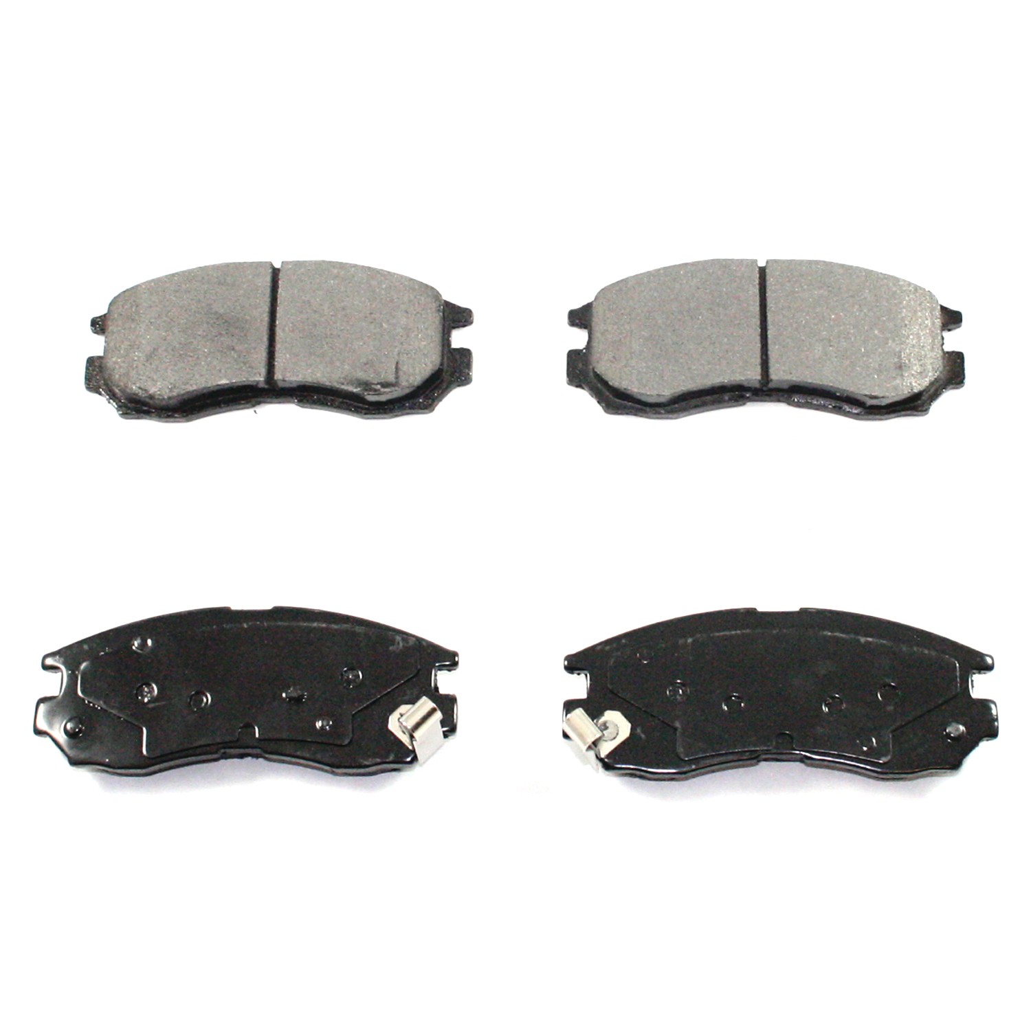 Shimmed, slotted and chamfered for maximum performance (where applicable)