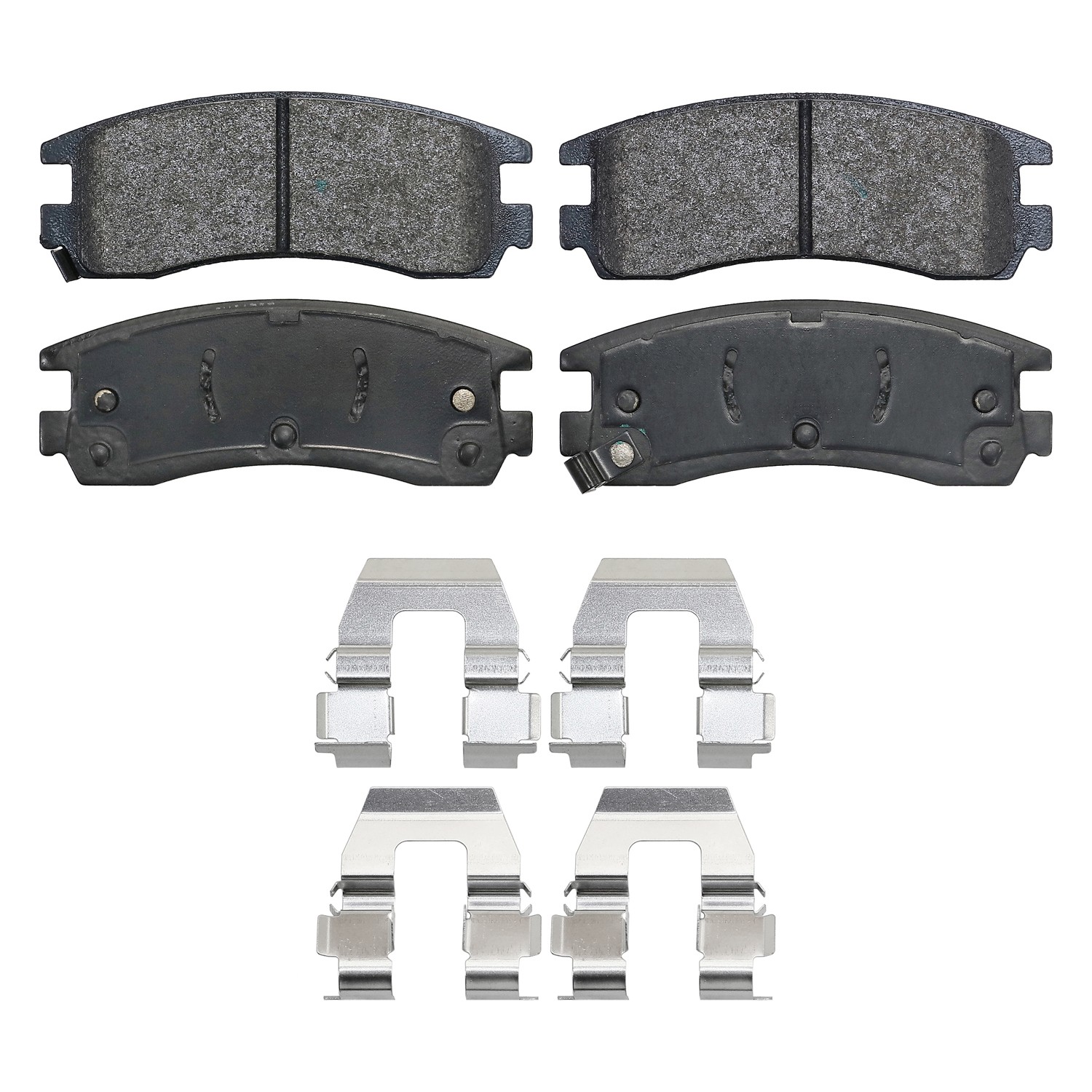 Shimmed, slotted and chamfered for maximum performance (where applicable)