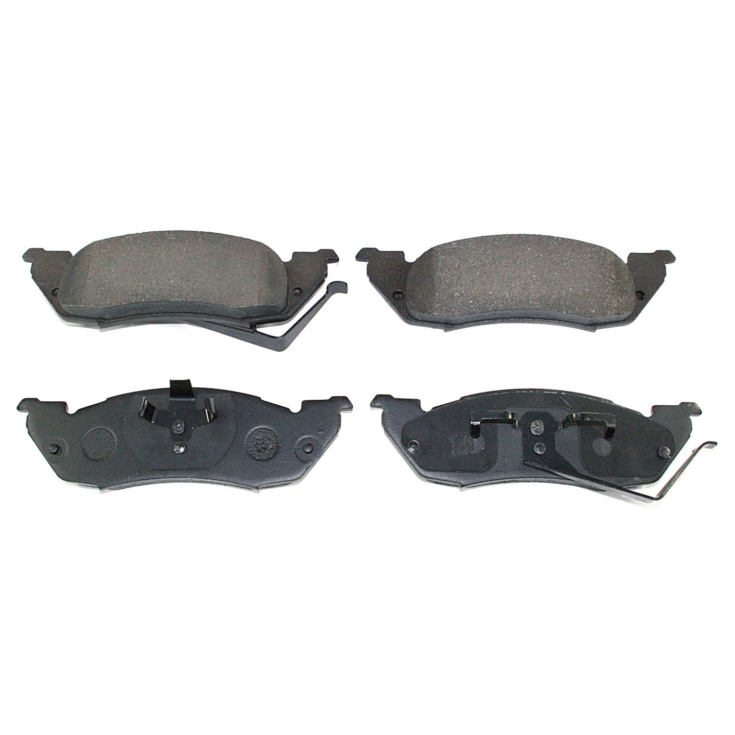 Shimmed, slotted and chamfered for maximum performance (where applicable)