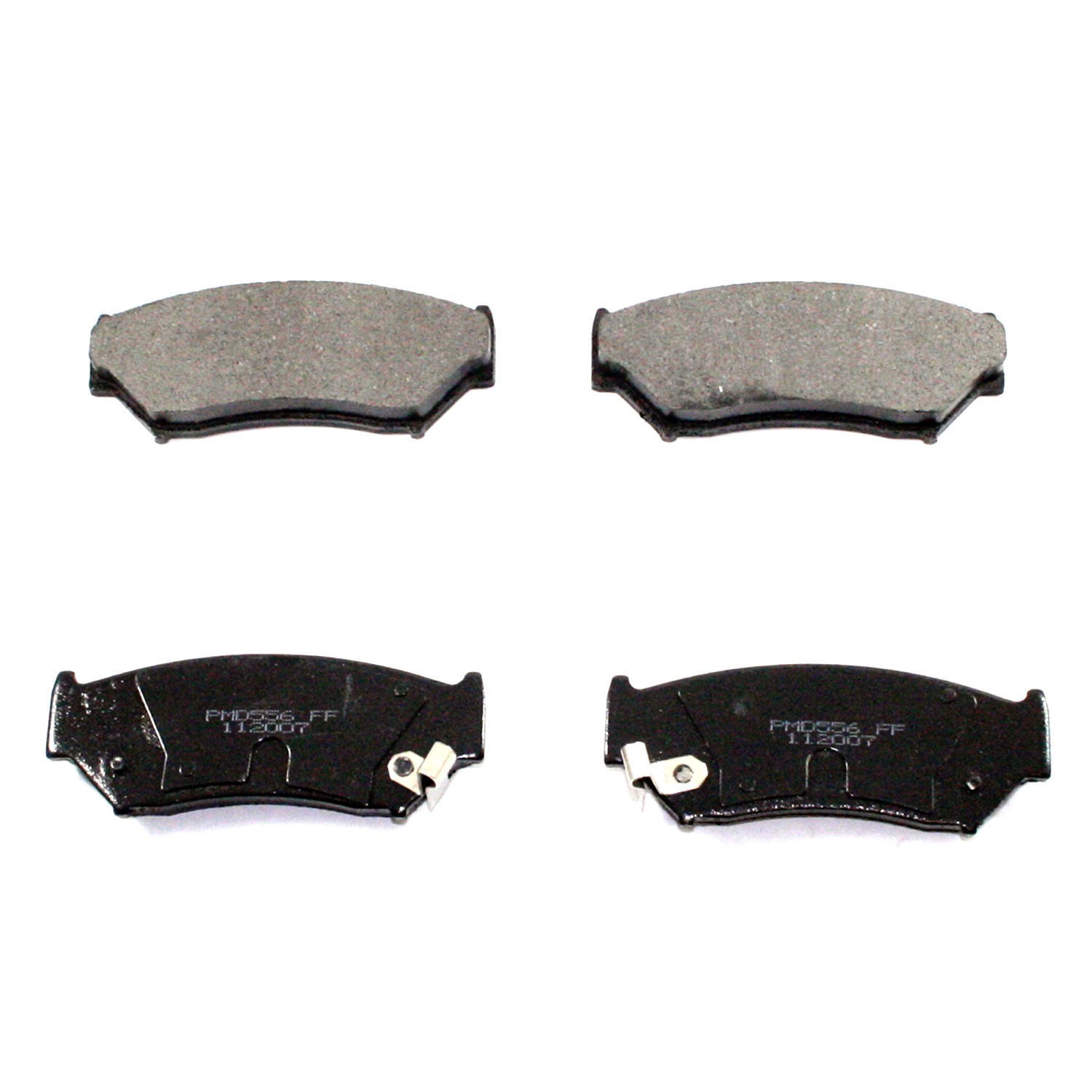 Shimmed, slotted and chamfered for maximum performance (where applicable)