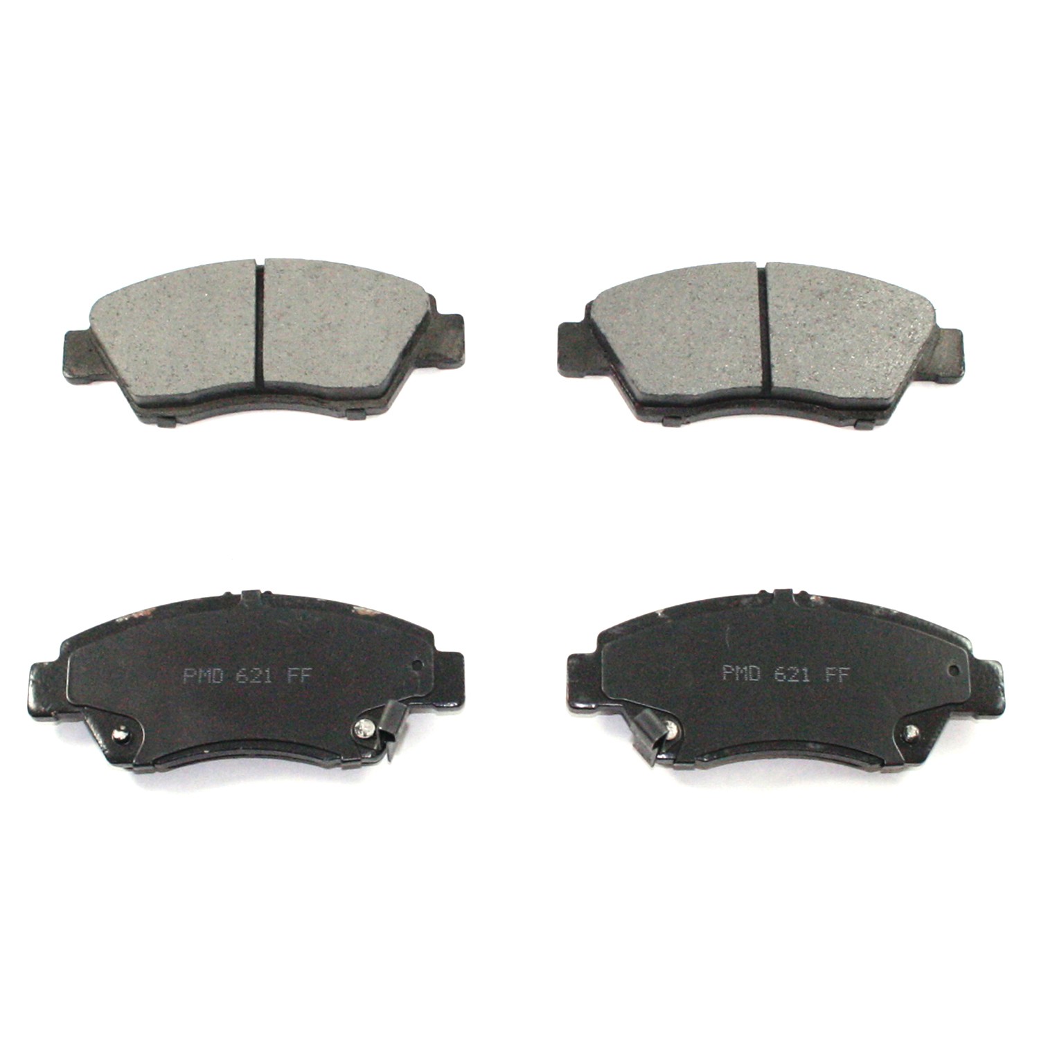 Shimmed, slotted and chamfered for maximum performance (where applicable)
